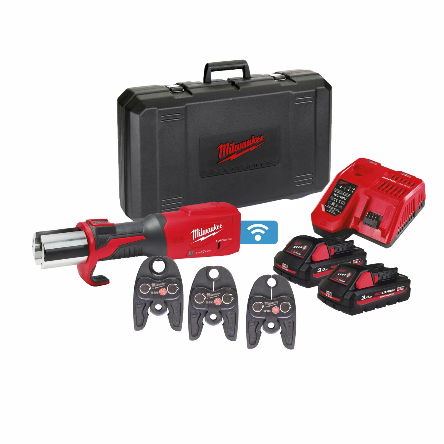 Milwaukee M18 ONEBLHPT-302C U-set Pince à sertir sans fil-image