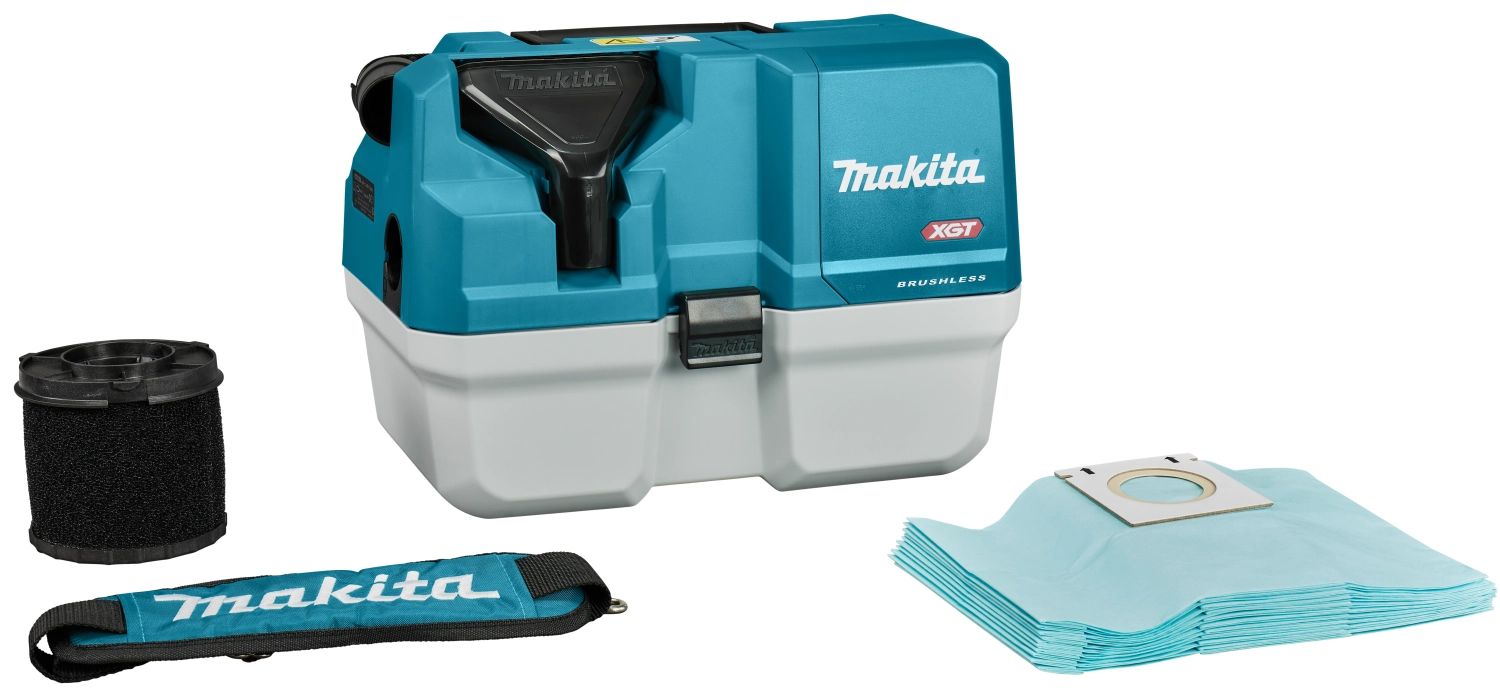 Makita VC013GLZ03 40V Max Li-ion batterie aspirateur multifonction/de chantier corps - 7,5L-image
