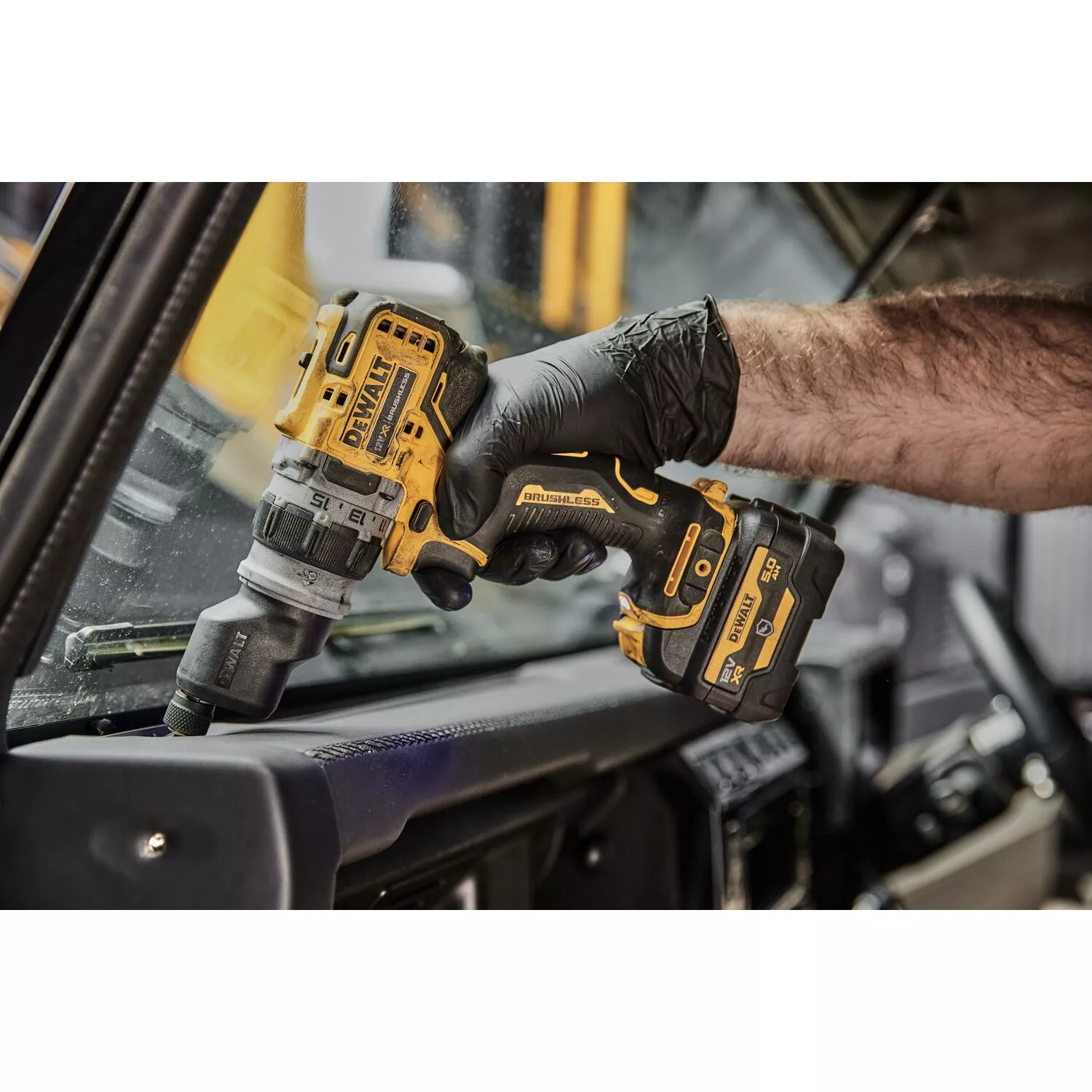 DeWALT DCD703NT 12V Li-ion XR accu boor-/schroefmachine body Multi-head in TSTAK - 57Nm-image