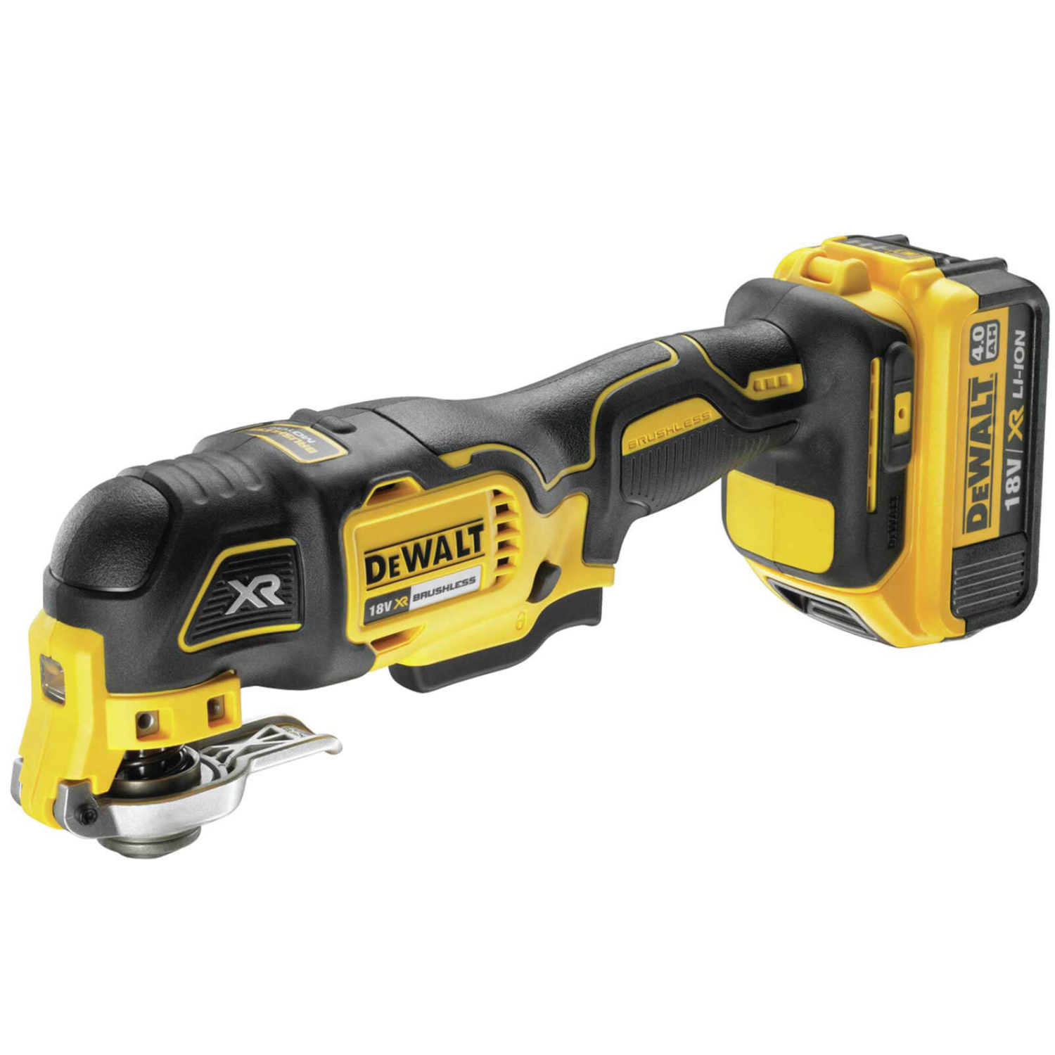 DeWALT DCS355M1 18V Li-ion XR accu multitool set (1x 4.0Ah) + 35-delige accessoireset in TSTAK - koolborstelloos-image