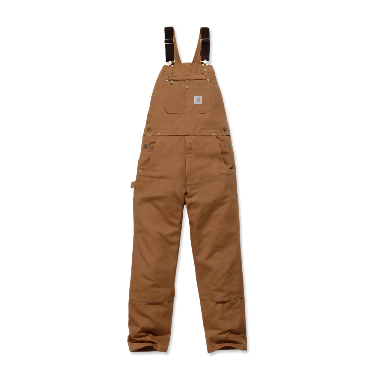 Carhartt 102776 -  Salopette Ultra Résistante - Homme - Créée Grâce Au Savoir-Faire Du Crew - W36/L32 - carhartt® brown-image