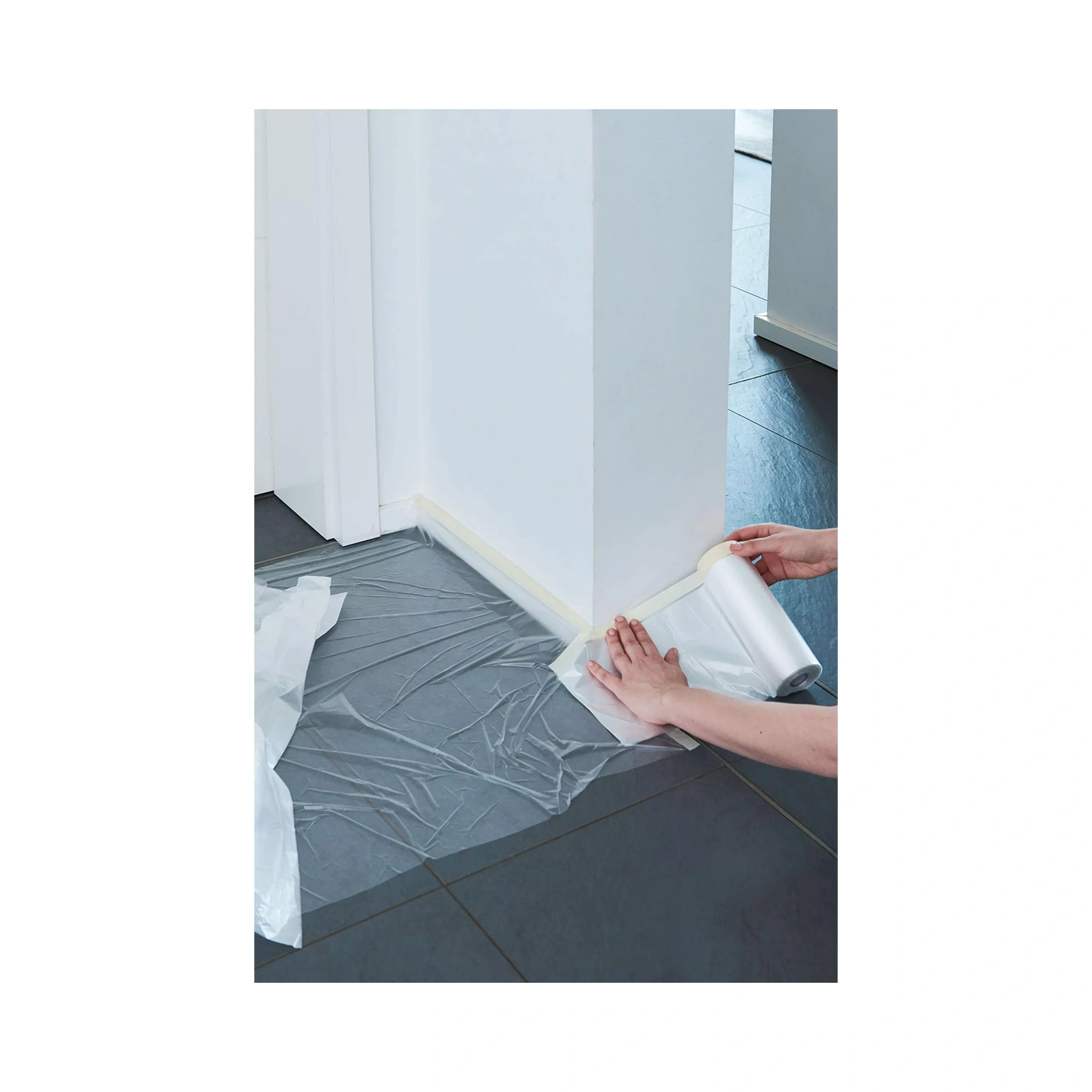 Duck Tape 109-02 Ruban de masquage avec film de protection