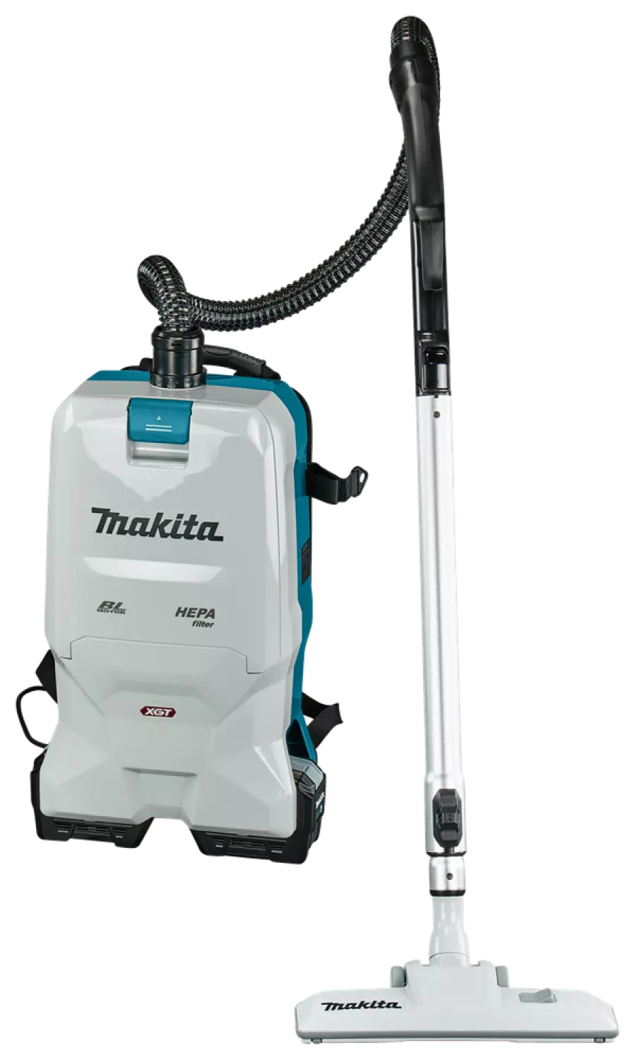 Makita VC011GL2NL1 XGT 40V Max Li-Ion Accu Rugstofzuiger Set (2x 8.0Ah) - 200 mbar-image