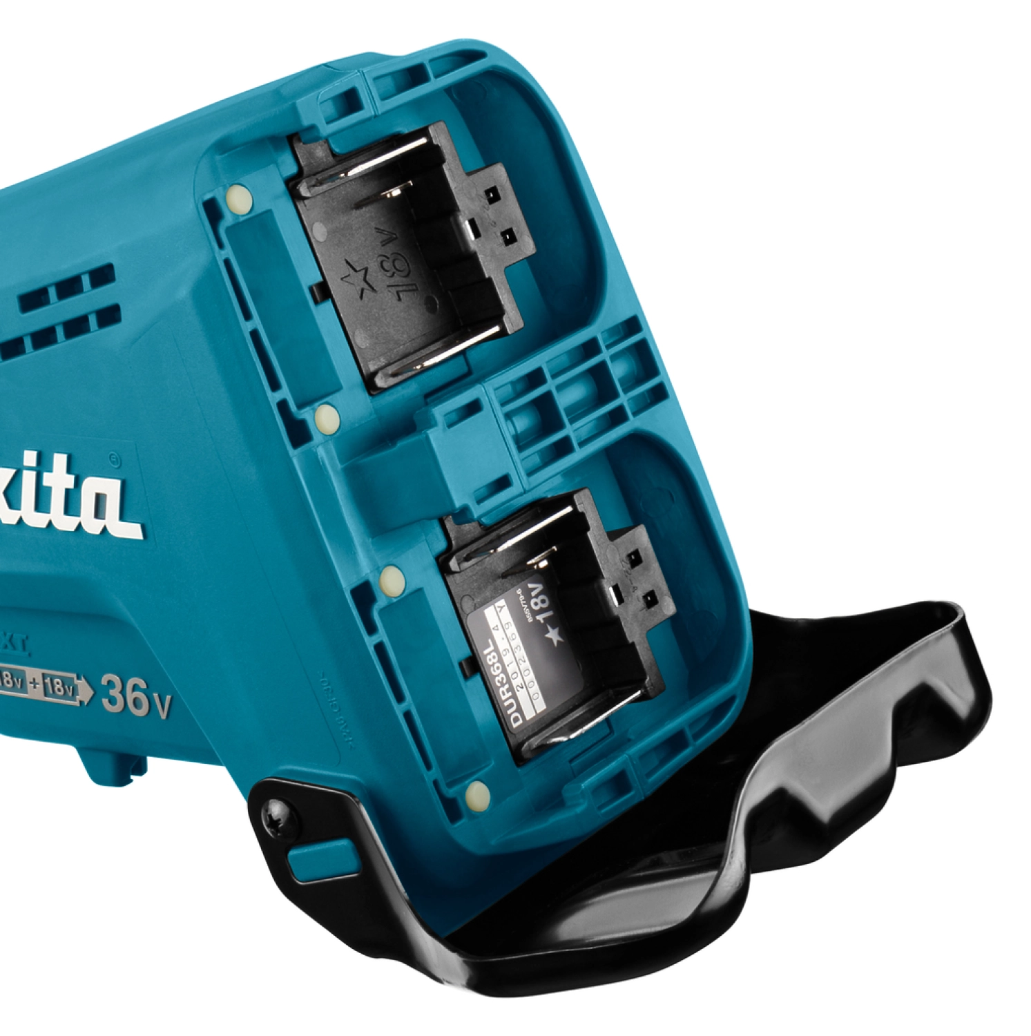 Makita DUR368APT2 Débroussailleuse sans fil - LXT 18V Li-Ion (2x 5,0 Ah) - Poignée en U - 230 mm - brushless-image