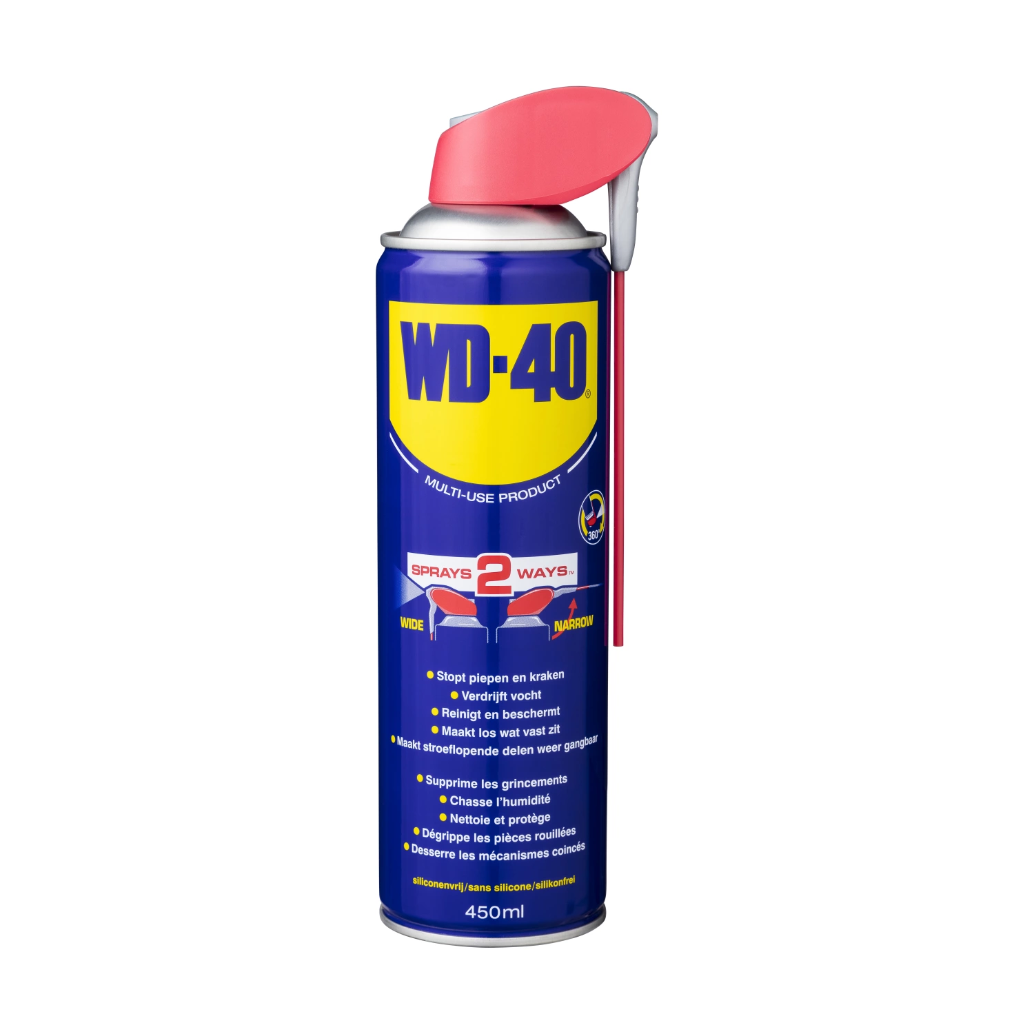 WD-40 31037 Multispray met smart straw - 450 ml-image
