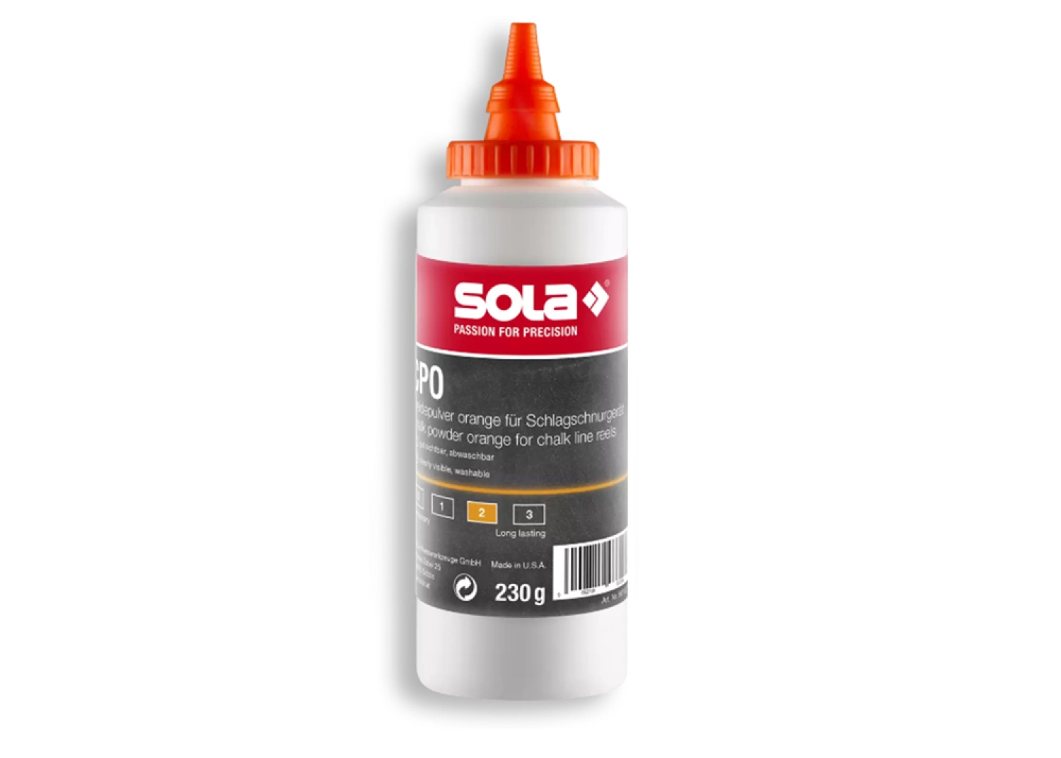 Sola CPO 230 - Poudre de traçage - Orange - 230 g-image