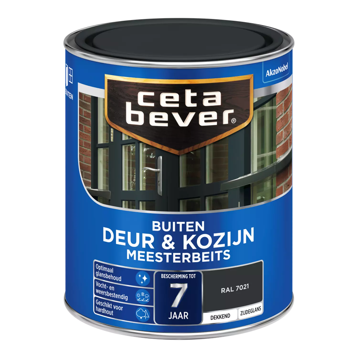 Cetabever Meesterbeits Deur En Kozijn Dekkend - Zwartgrijs - 750ml-image