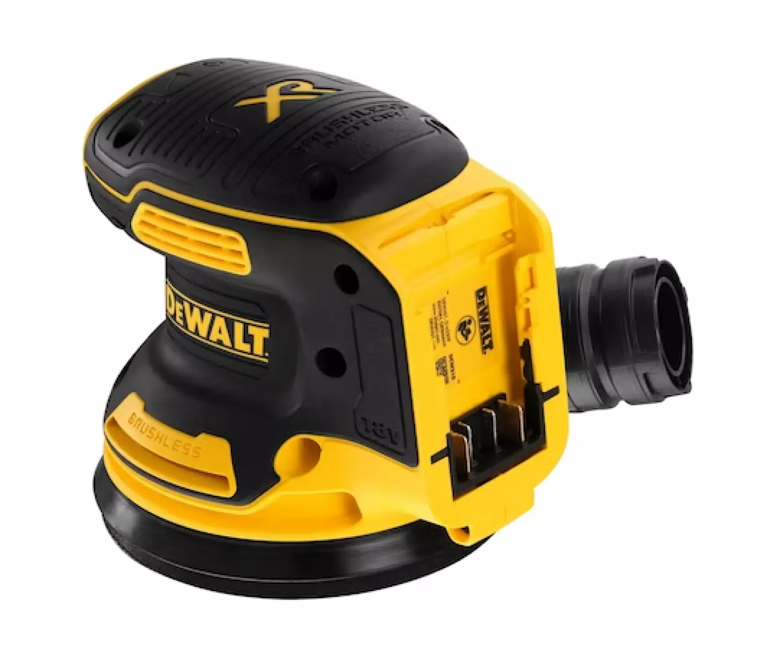 DeWALT DCW210NT 18V Li-Ion accu excentrische schuurmachine body in TSTAK - 125mm - koolborstelloos-image