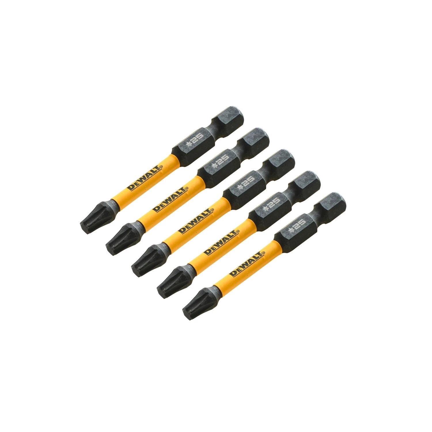 DeWALT DT7396T-QZ Embout à choc - Torx - T25 x 50 mm (5 pièces)-image