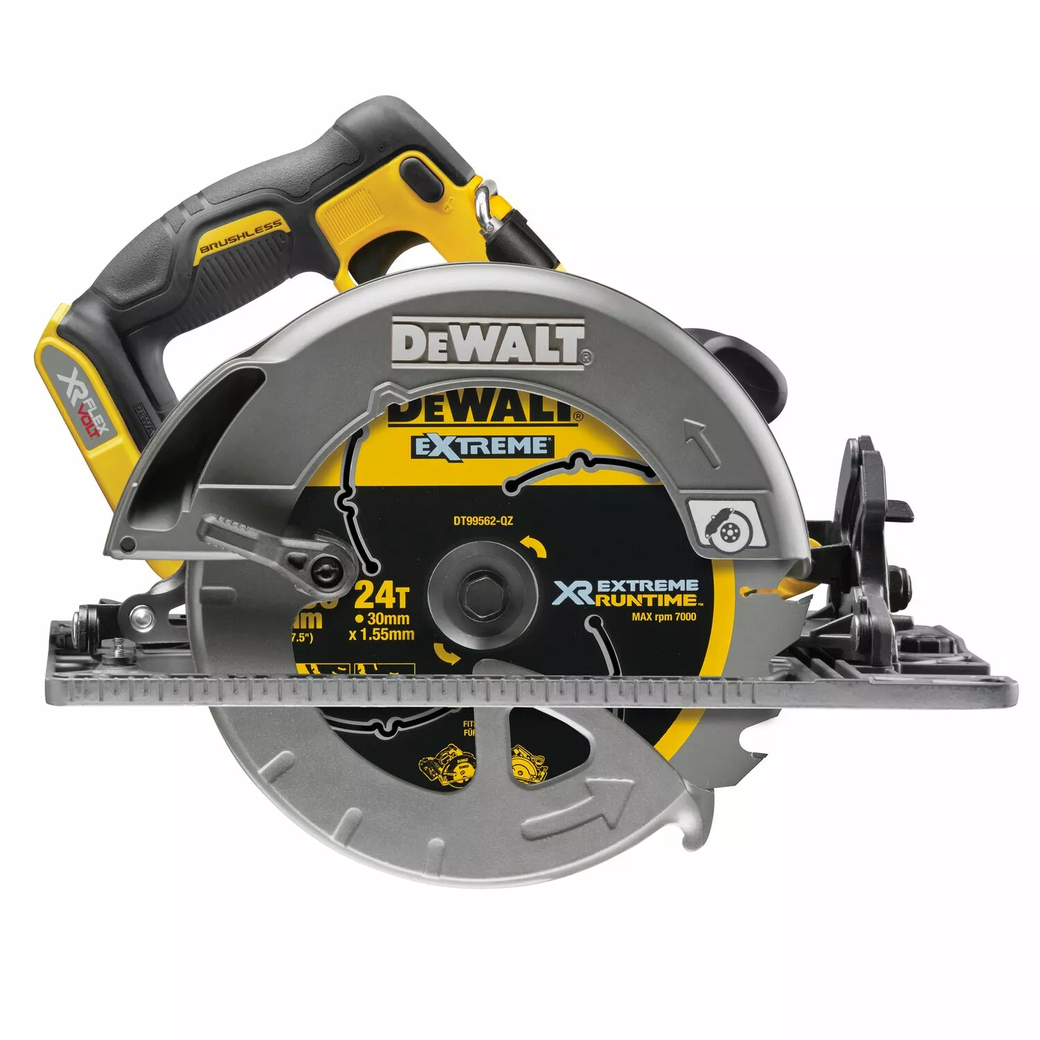 DeWALT DCS579NT-XJ 54V Li-ion XR FlexVolt accu cirkelzaag body in TSTAK - 190mm - koolborstelloos-image