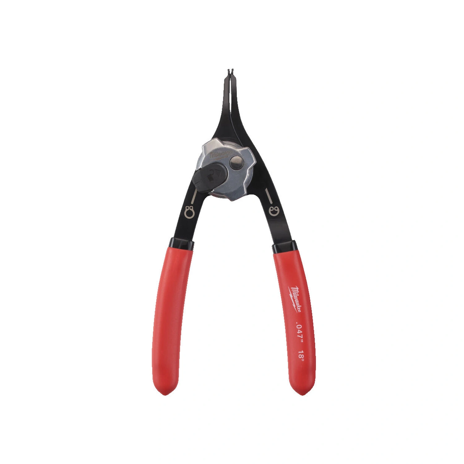Milwaukee 4932492490 Borgveertang recht - middelgroot - 1.2mm punt