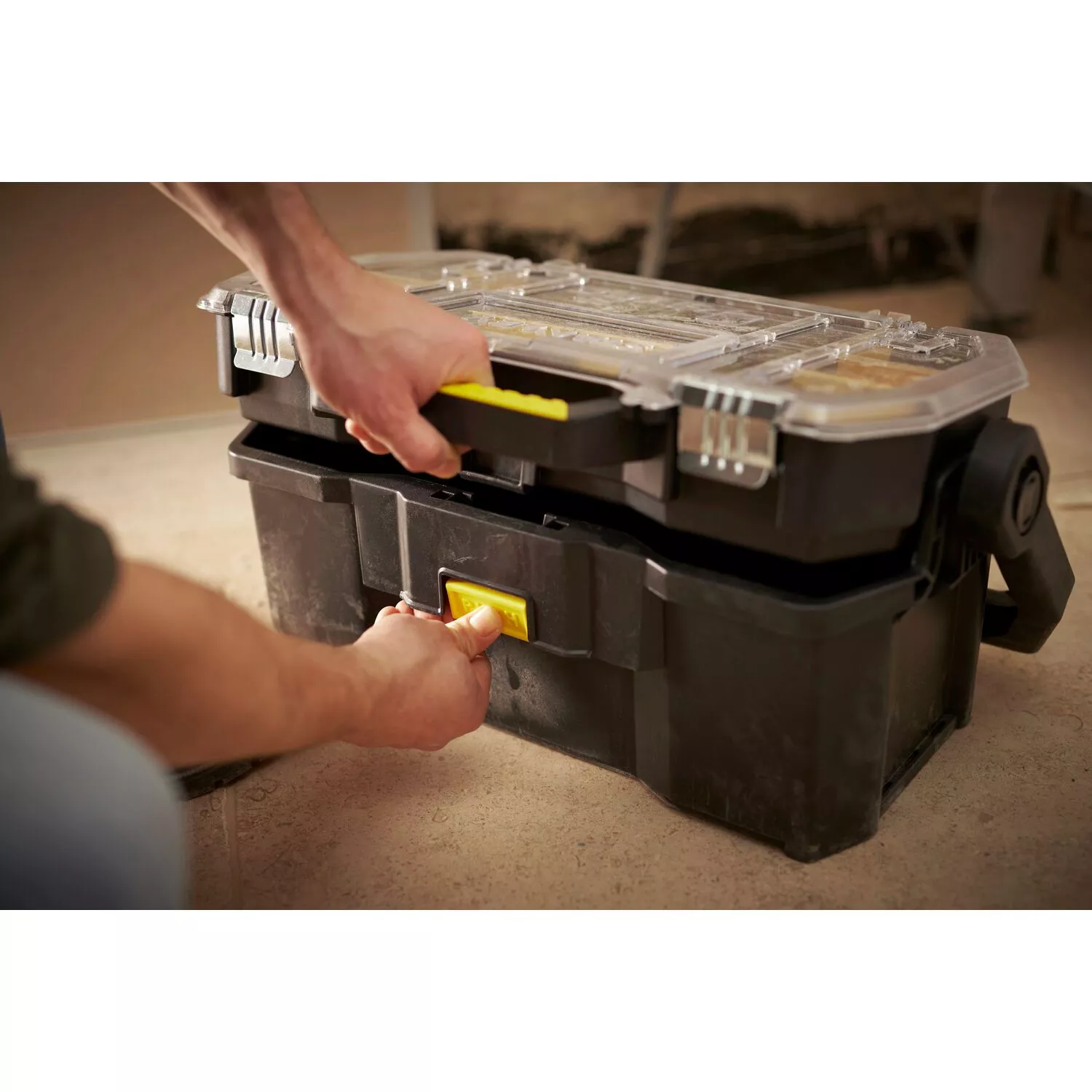 Stanley STST1-70317 Gereedschapskoffer 19" met organizer-image