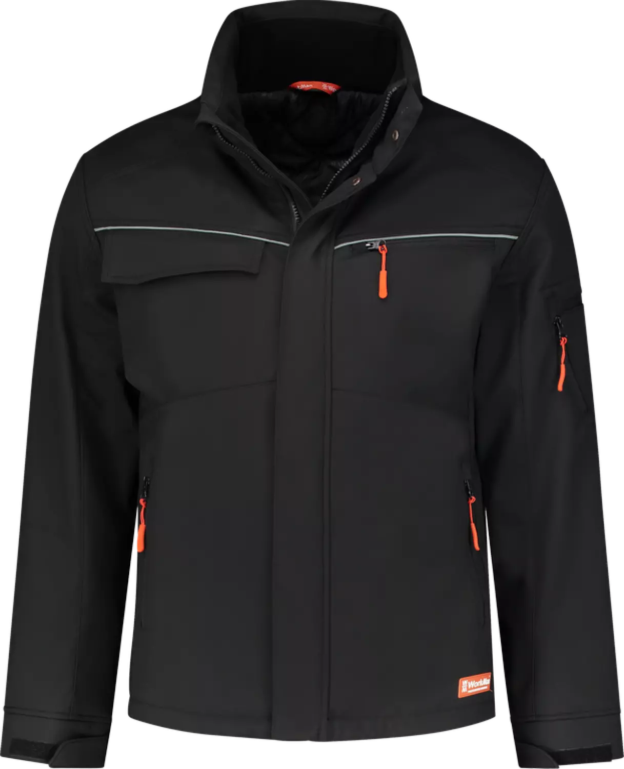 Workman 2536 Softshell veste Winter - Noir - L-image