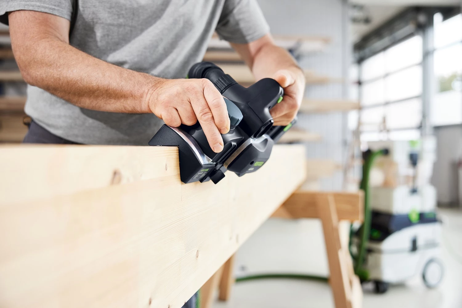 Festool HLC 82 EB-Basic 18V accu schaafmachine in systainer - 82 mm-image