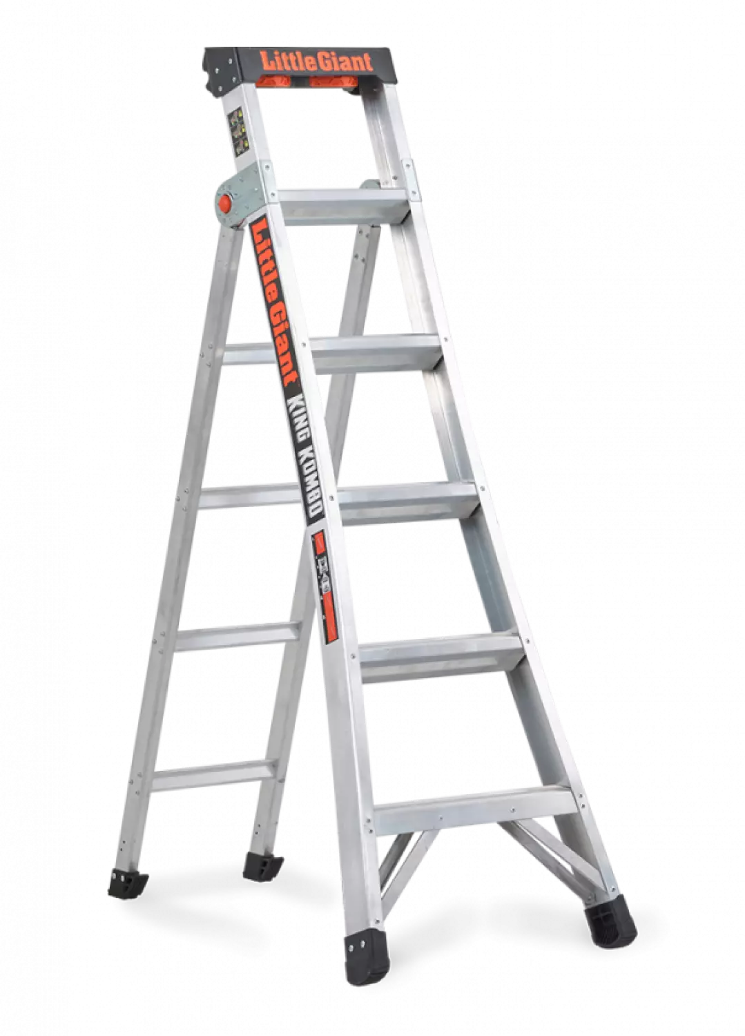 Altrex 503076 King Kombo 3-in-1 escalier multifonctionnel 6 + 3 marches - hauteur de travail max 4m-image