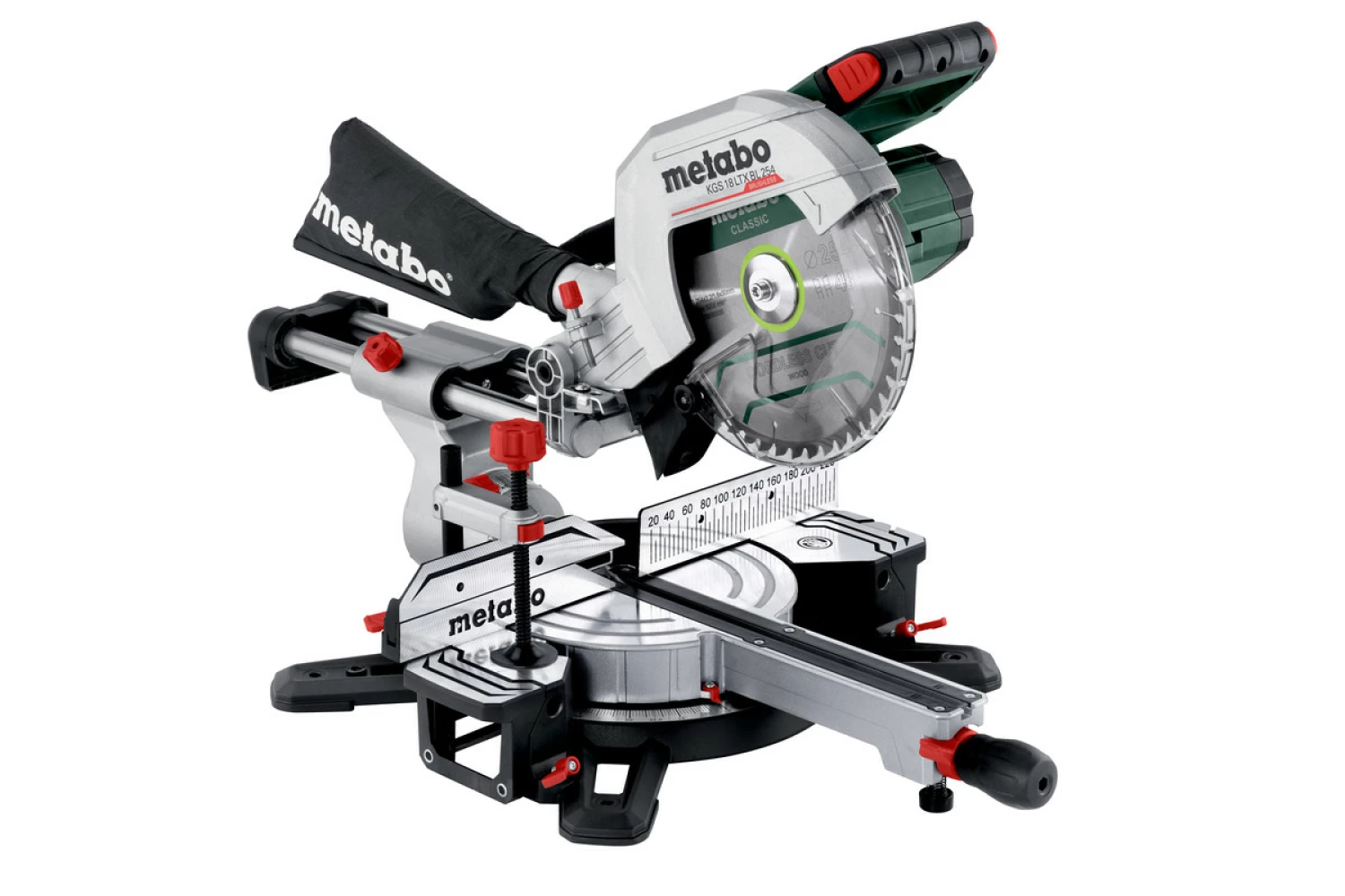 Metabo KGS 18 LTX BL 254 LiHD Accu afkortzaag body - 254 x 30mm-image