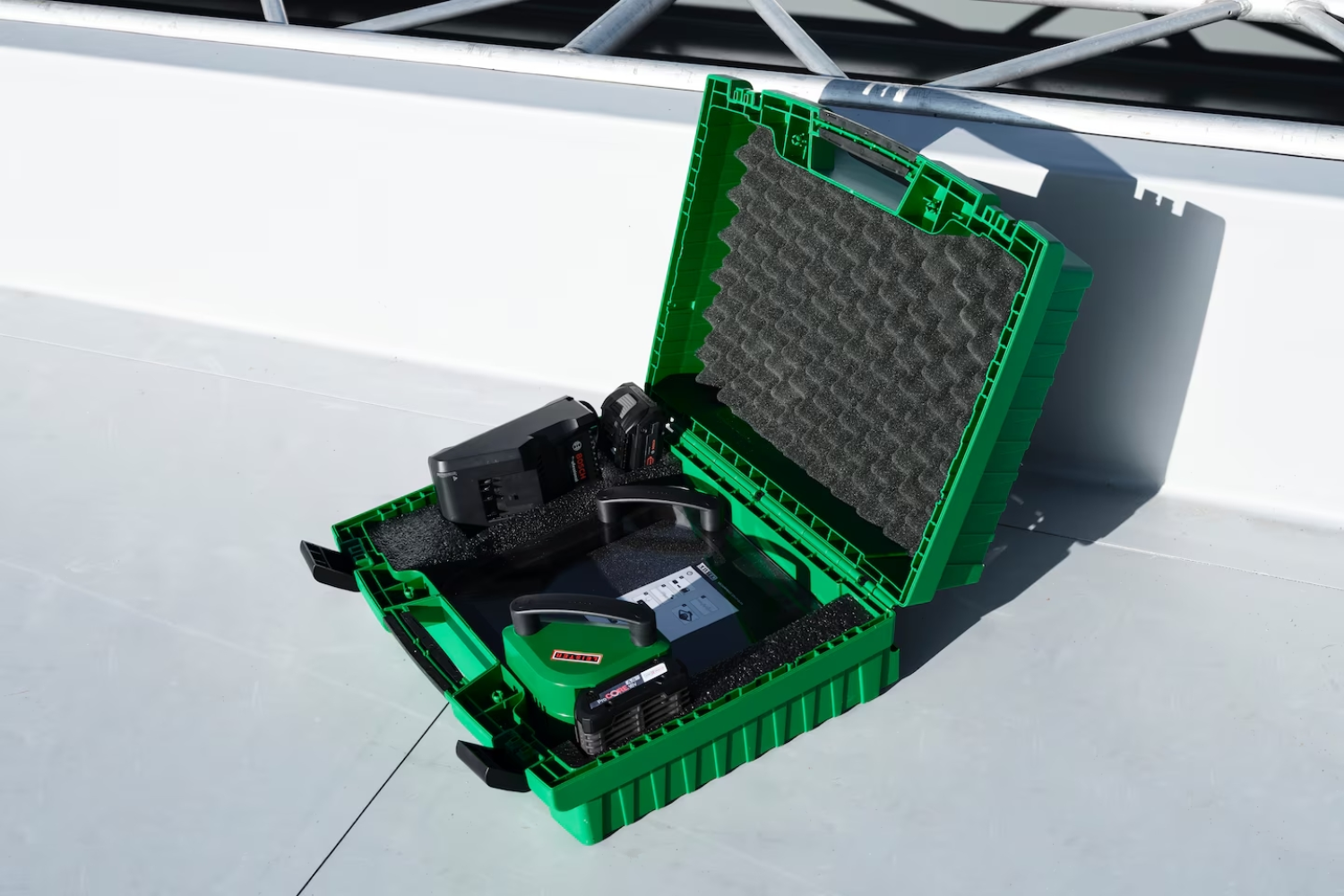 Leister 100-LP 18V set de plaques d'aspiration sans fil (2x batterie 4.0Ah) en mallette-image