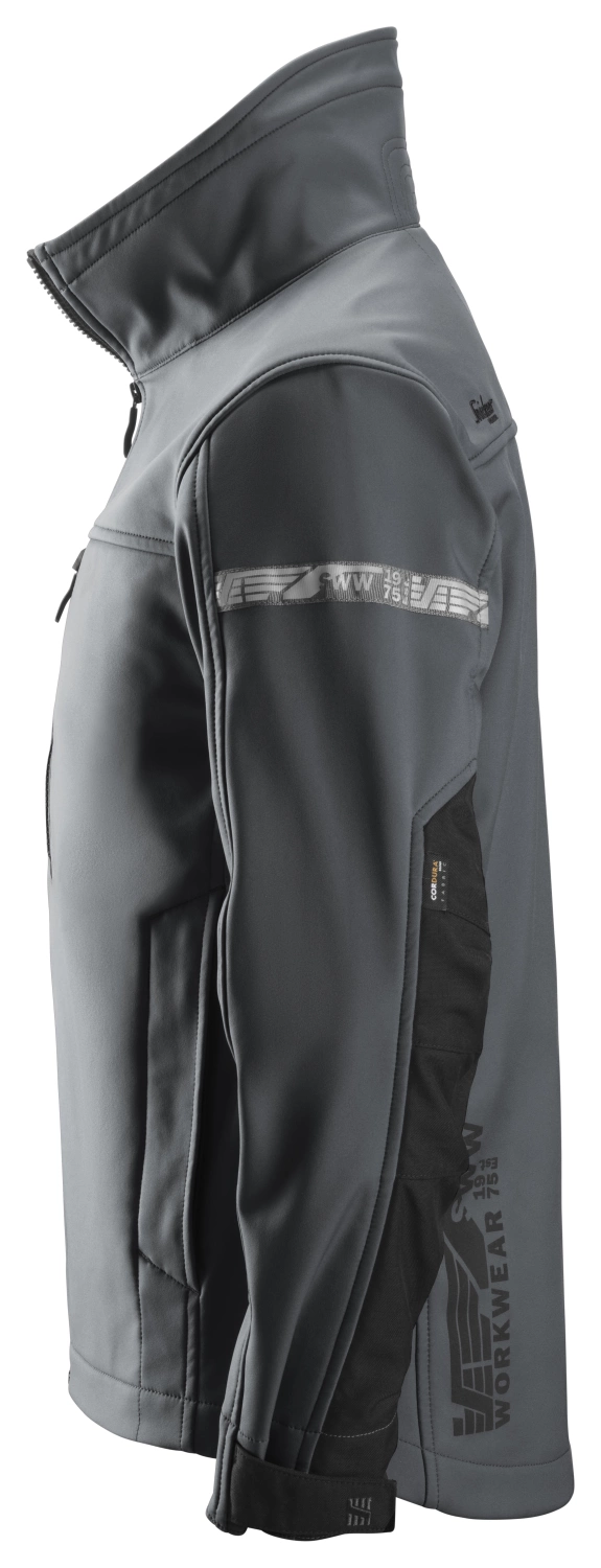 Snickers 1200 Softshell Jack AllroundWork - Staal Grijs - Maat XL-image