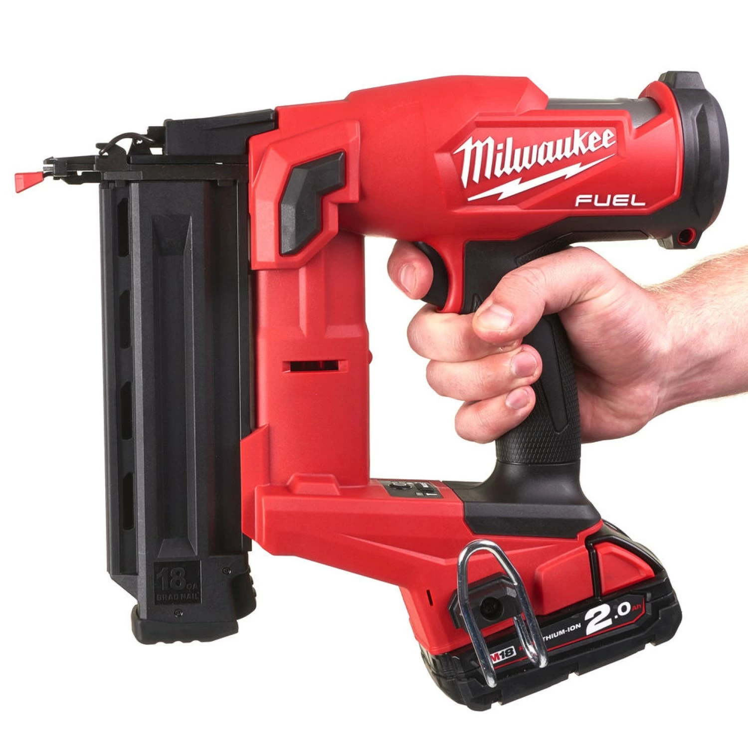 Milwaukee M18 FN18GS-0X Cloueuse sans fil - 18V Li-ion - en HD-box - Machine seule-image