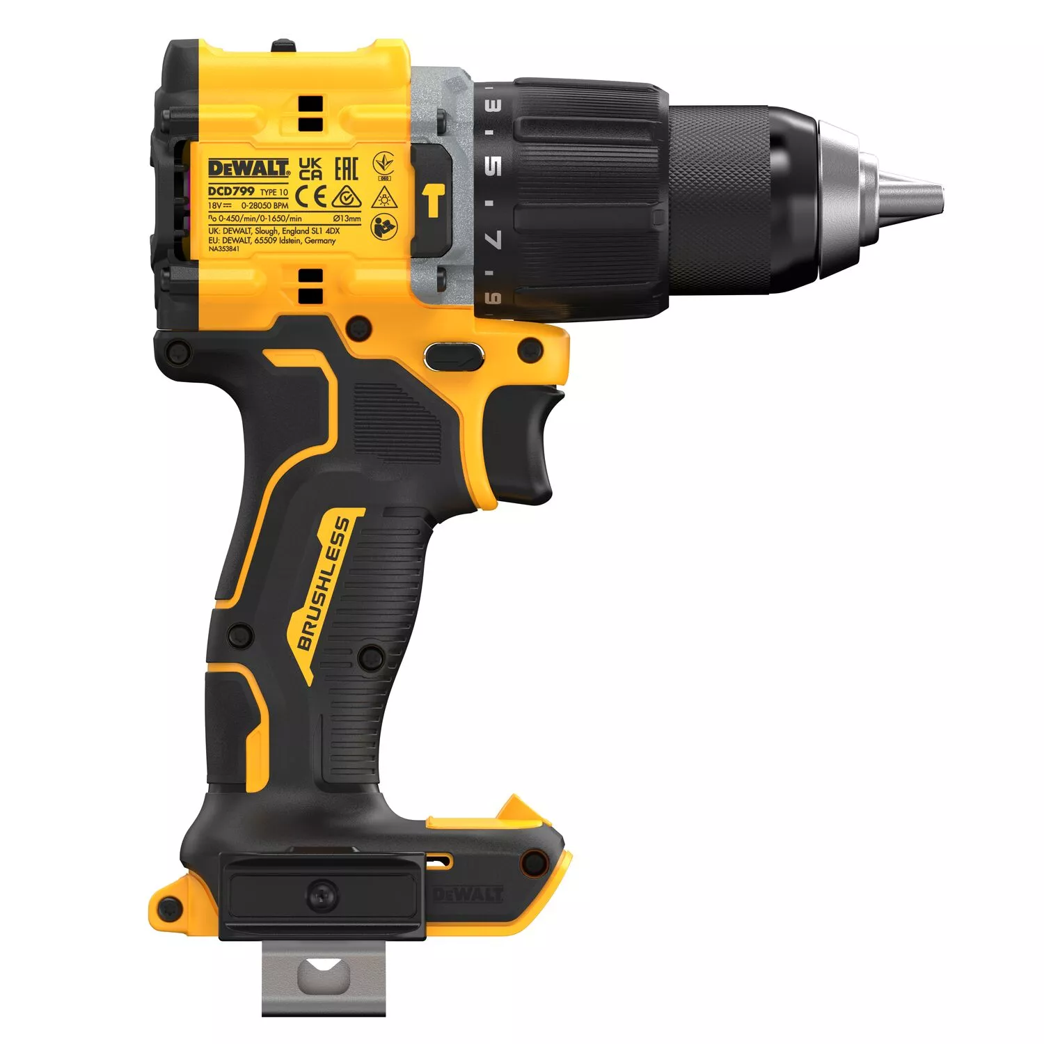 DeWALT DCD799NT 18V Li-ion accu klopboor-/schroefmachine body in TSTAK-image
