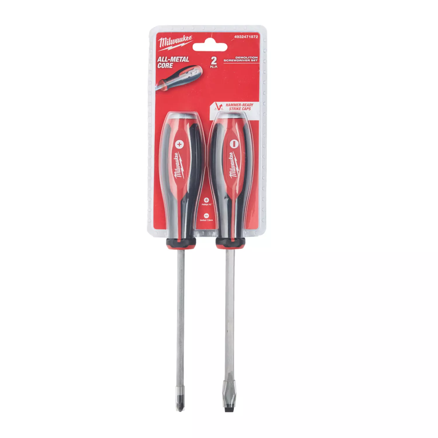 Milwaukee 4932471872 Tri-lobe schroevendraaier - PH/SL (2st)-image