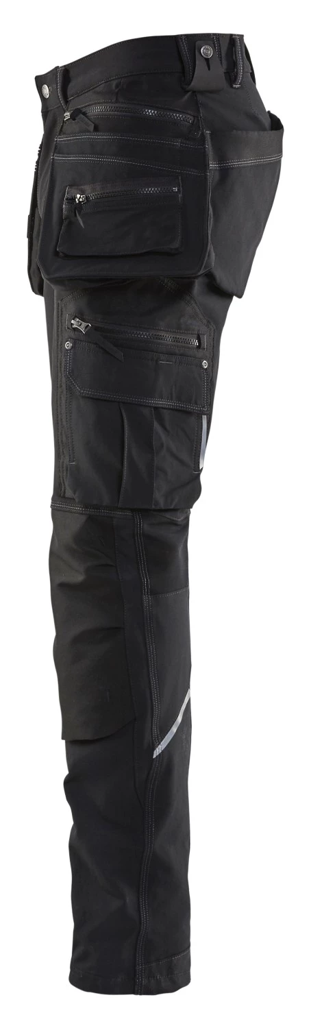 Blåkläder X1900 Pantalon de travail 4 directions stretch 1998 - noir - taille 58 (XXL)-image