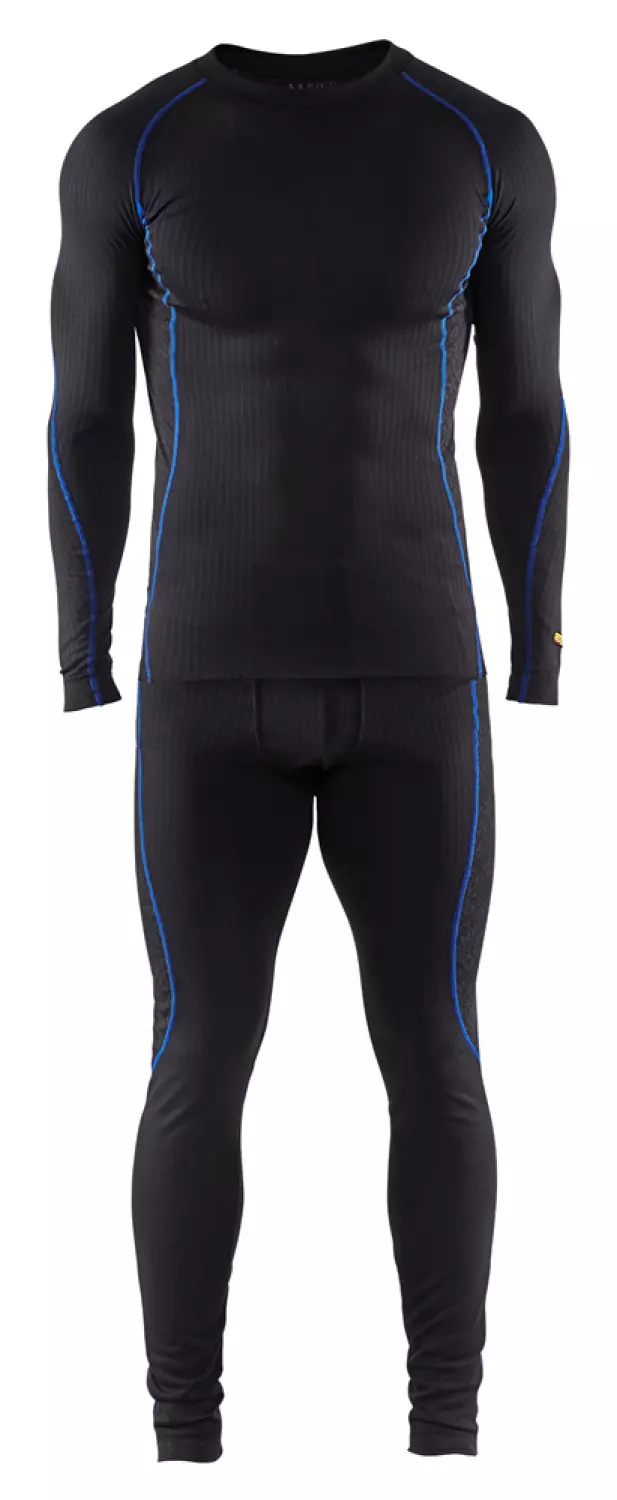 Snickers 6241 AllroundWork Stretch Werkbroek met holsterzakken - Zwart - Maat 60 incl. 2-pack logo t-shirt maat XXL-image