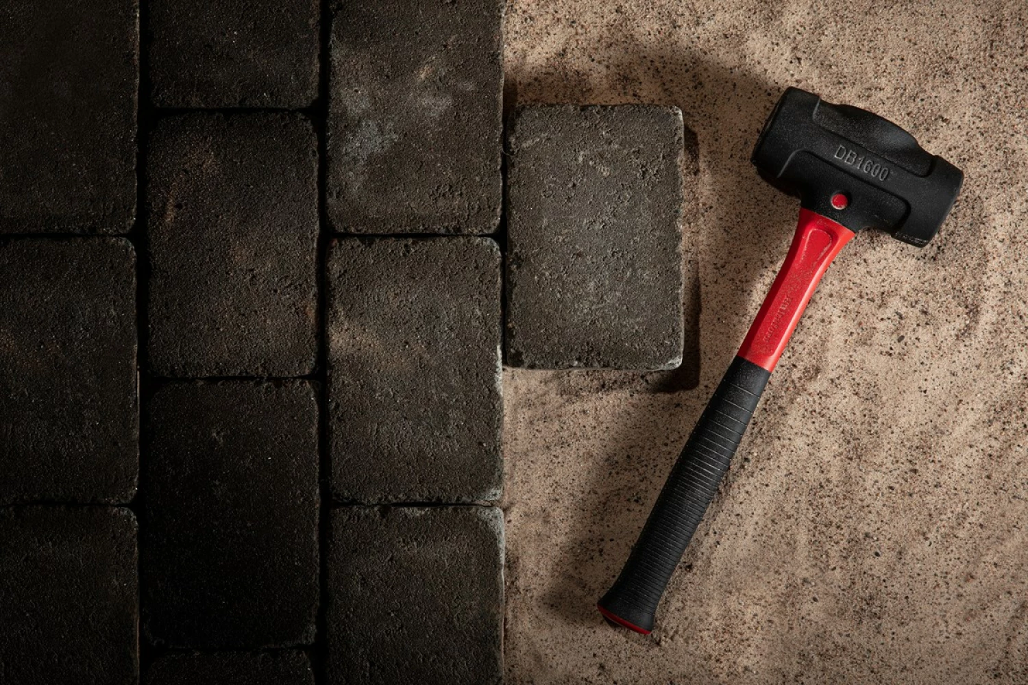 Hultafors Dead Blow DB 1200 marteau sans recul - manche en caoutchouc - 1160 grammes-image