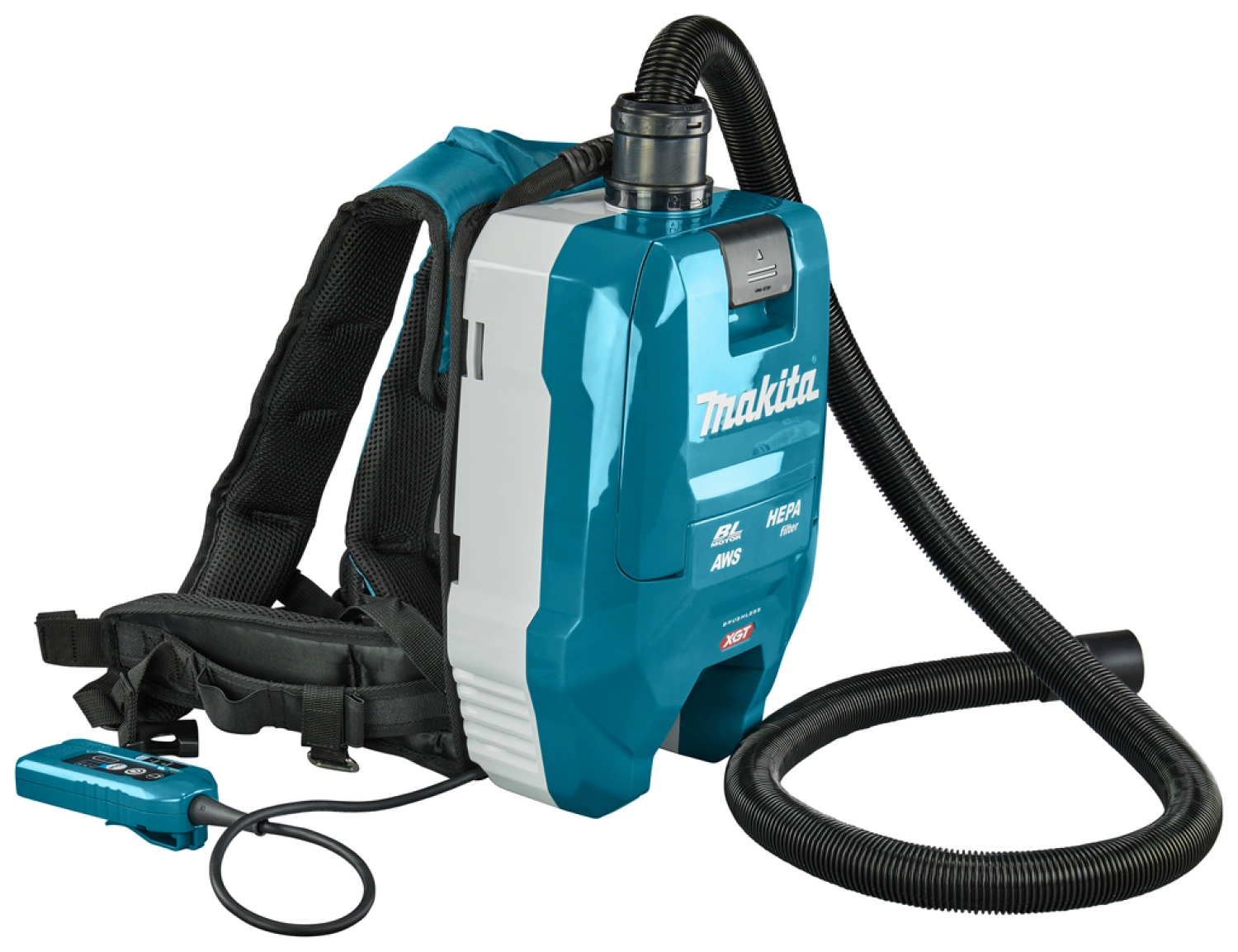 Makita VC009GZ01 XGT 40V Max Li-ion Accu Rugstofzuiger body - 180mbar - AWS zender-image