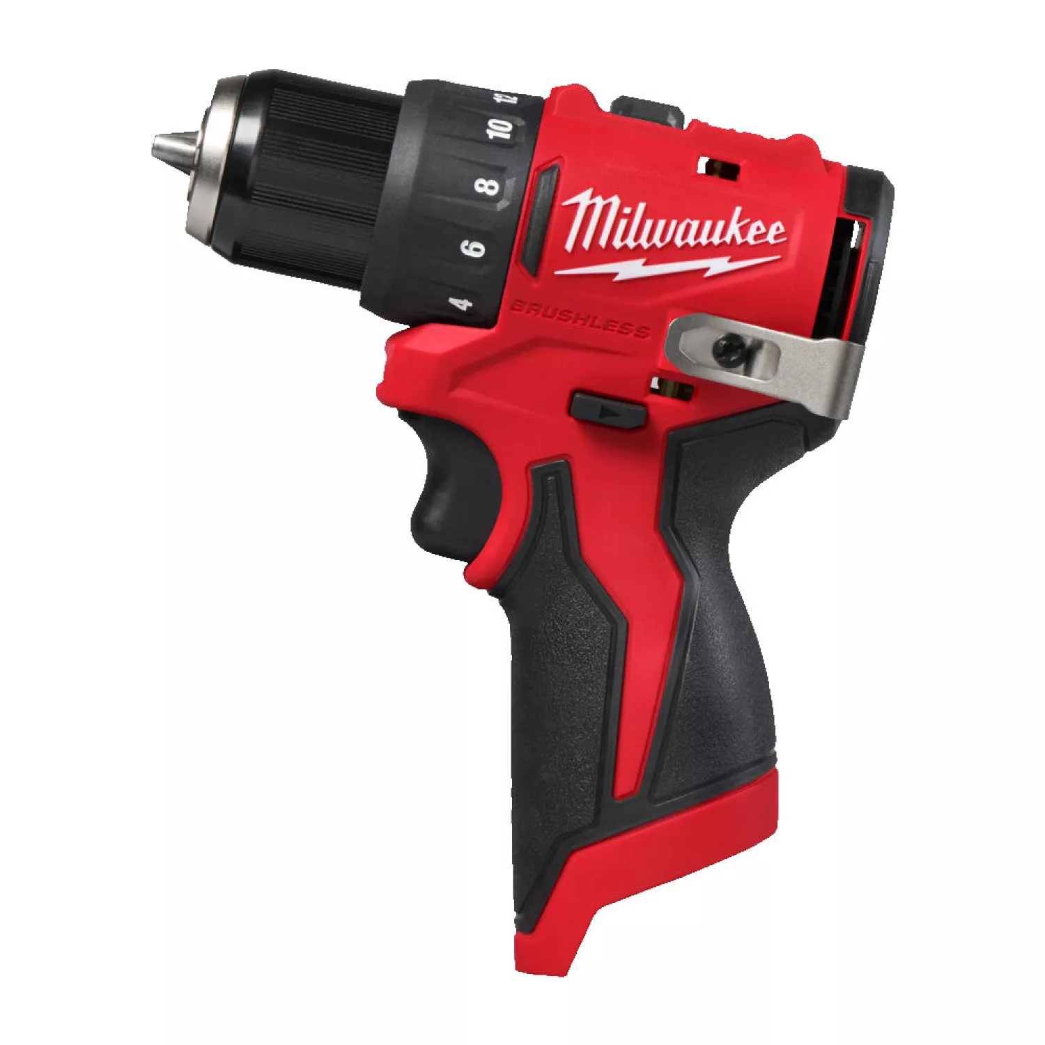 Milwaukee M12 BLPP2D-202B 12 V Li-ion batterie perceuse-visseuse (M12 BLDDRC) & visseuse à chocs (M12 BLIDRC) kit combiné (2x 2,0 Ah batterie) dans un sac-image