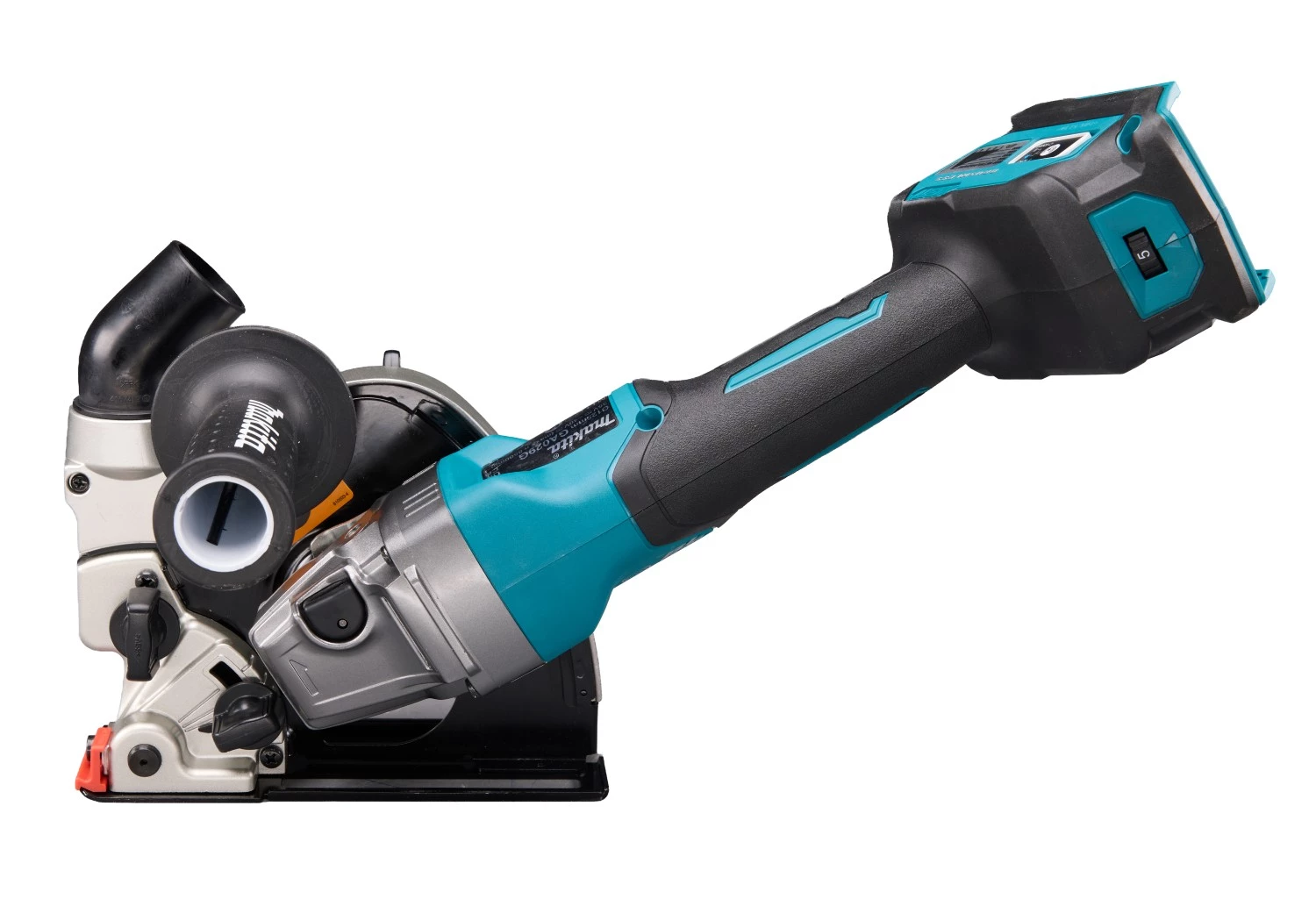 Makita GA029GZ03 XGT 40V Max Accu Haakse slijper body met veiligheidsschakelaar - 125mm-image
