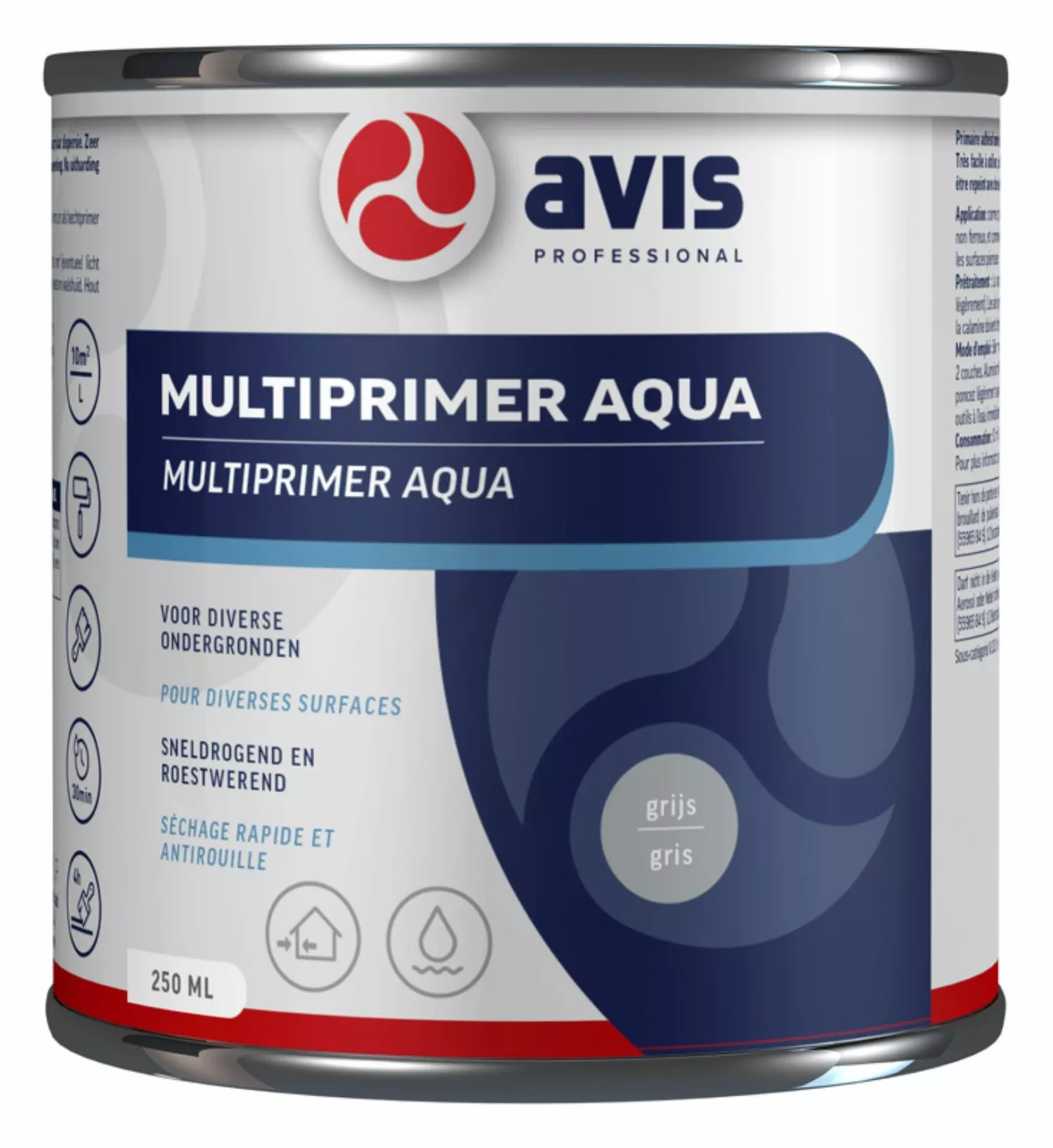 Avis Aqua Multiprimer Grijs - 0,25L-image