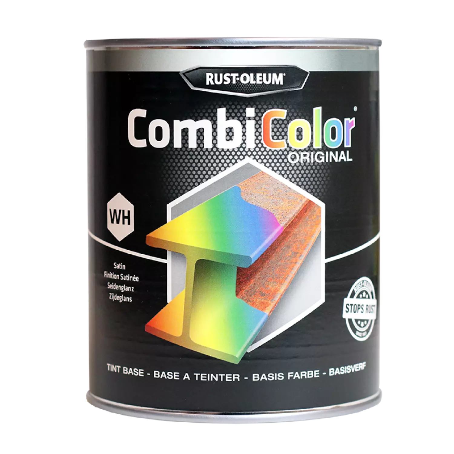 Rust-Oleum Combicolor Satin Wh - op kleur gemengd - 1L-image