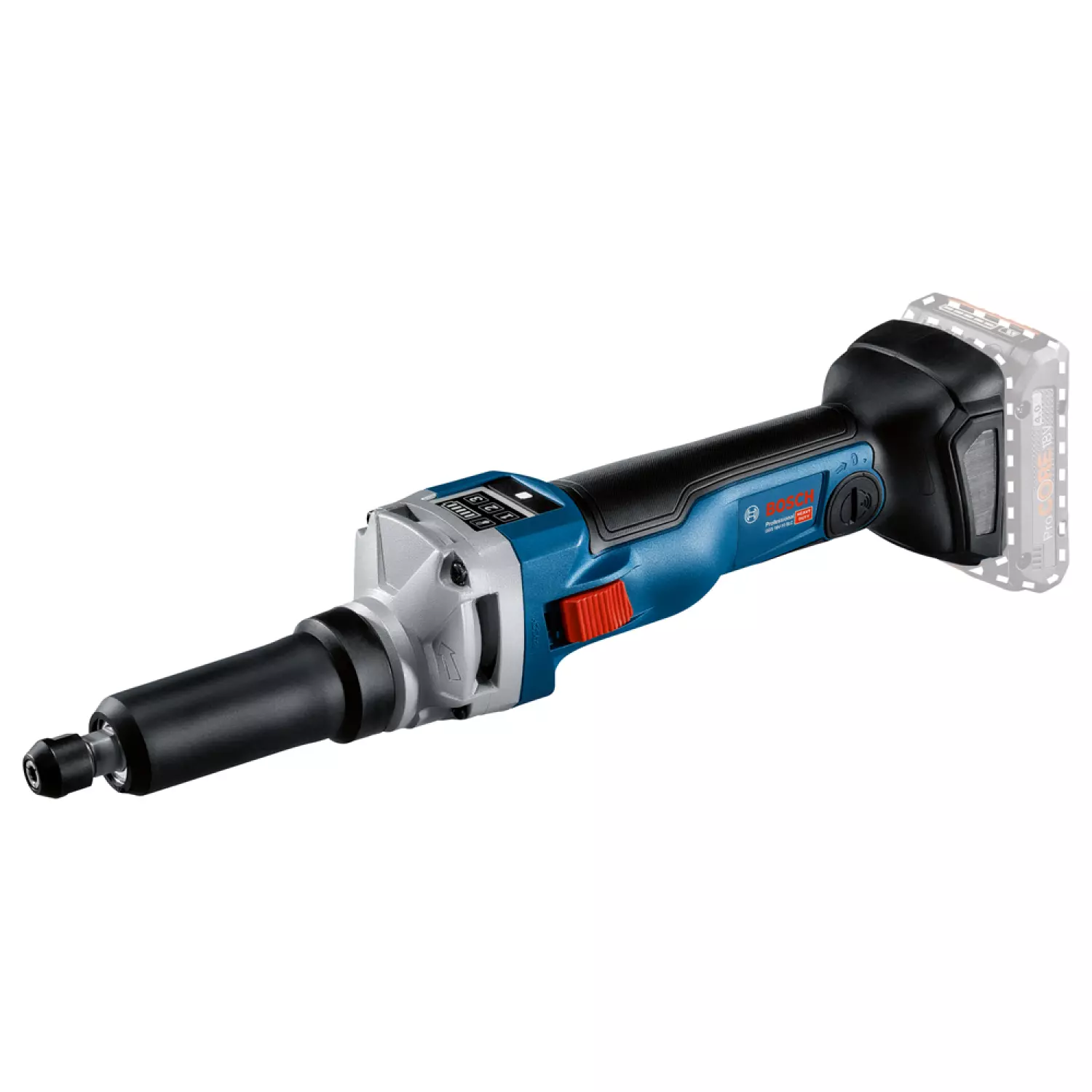 BOSCH GGS 18V-10 SLC Meuleuse sans fil - 18V Li-ion - 6 mm - Brushless - Machine seule - Brushless-image