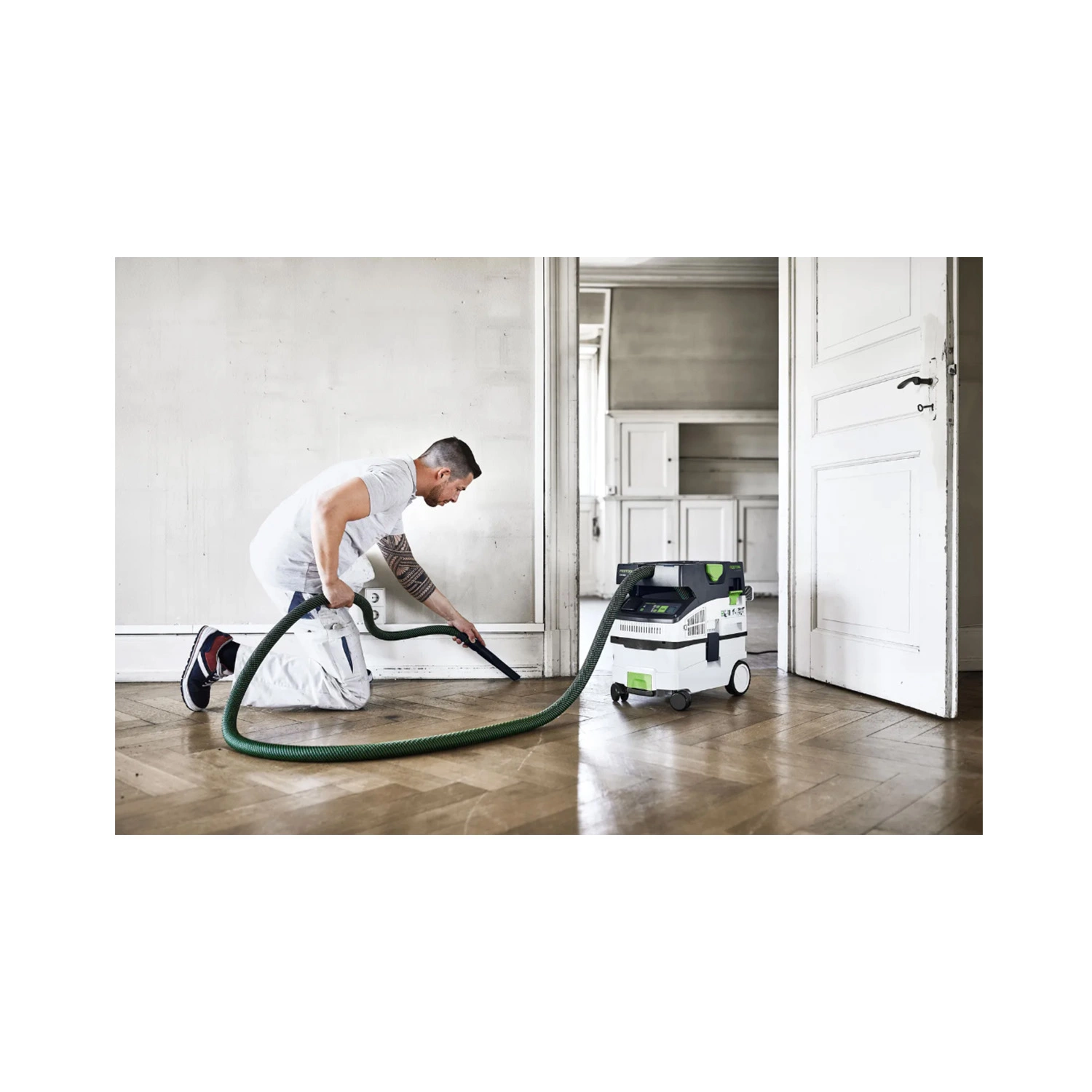 Festool CTM MIDI I Aspirateur de chantier - 1 200 W - Classe de poussière M
