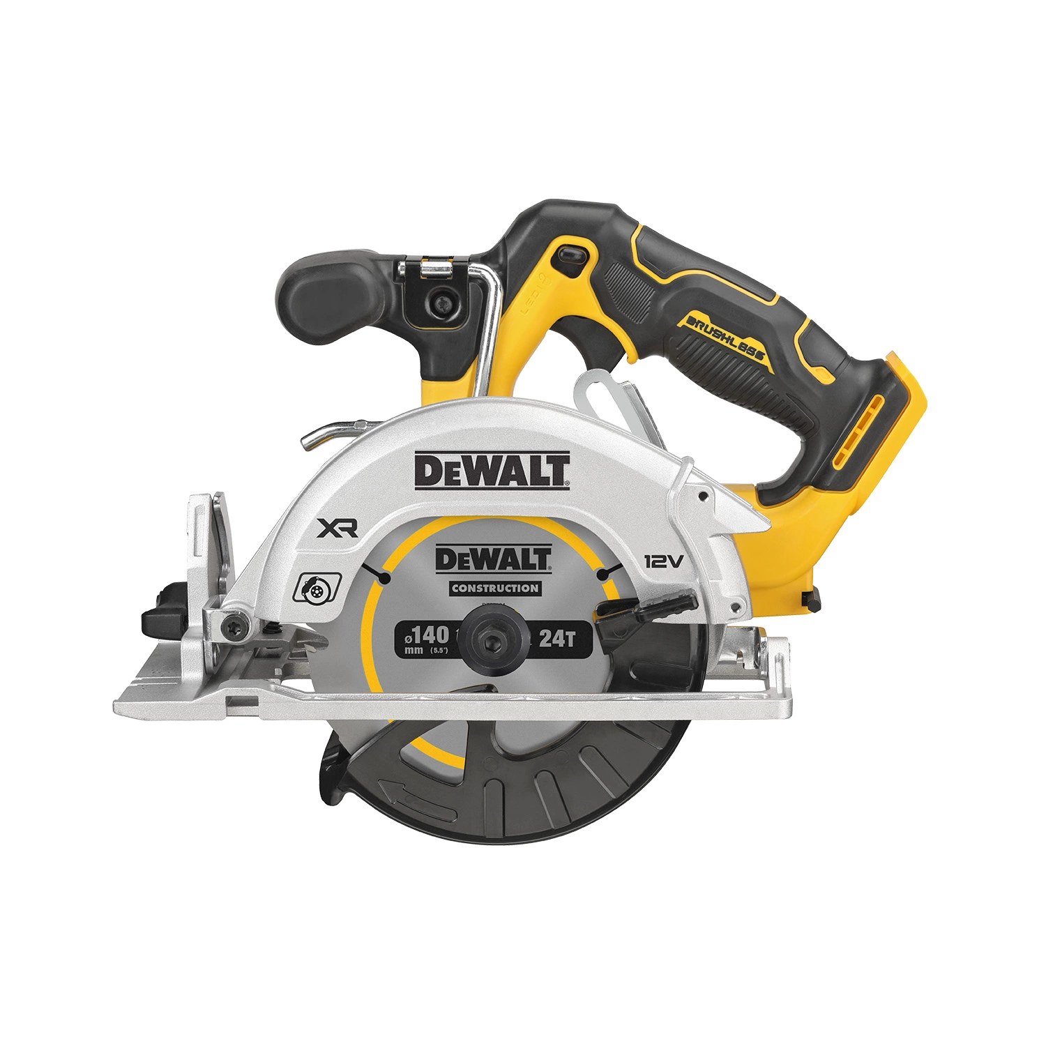 DeWALT DCS512N Corps de scie circulaire sans fil 12 V Li-ion - 140 mm-image