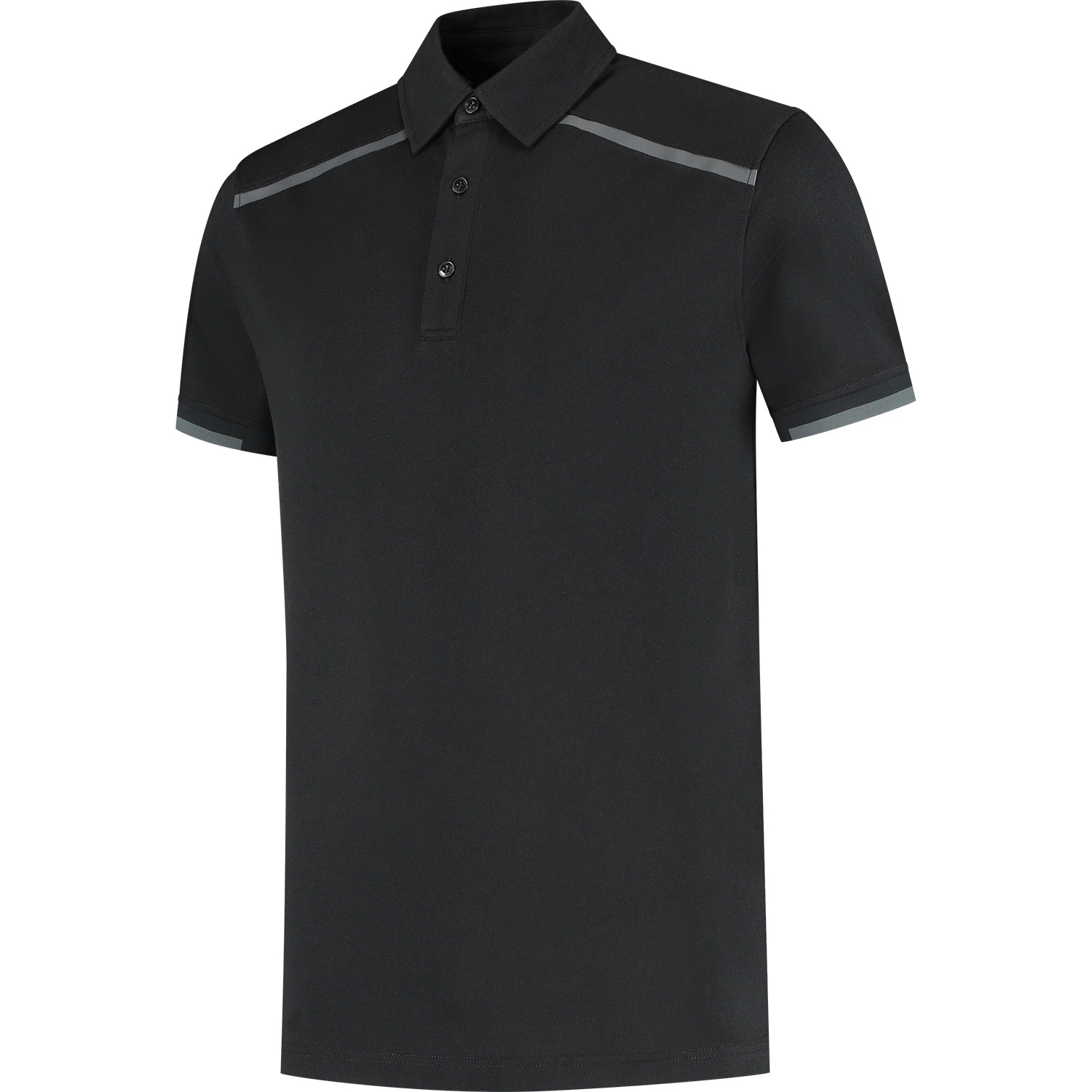 Workman 3406 Poloshirt P2S Innovative - Zwart / Graphite - L-image