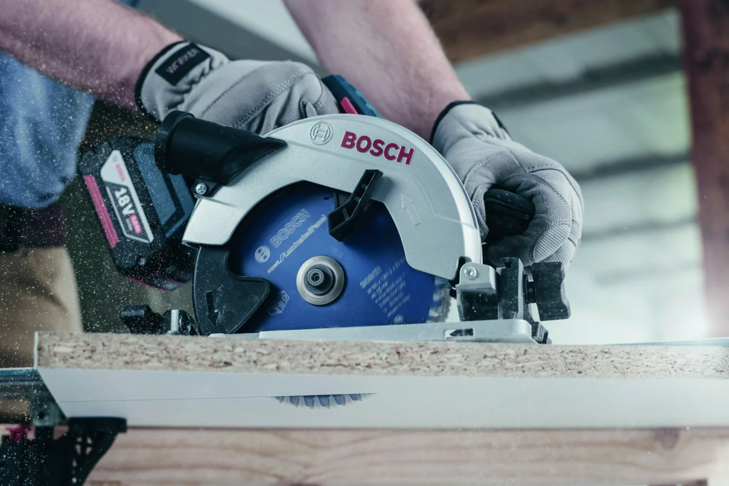 Bosch 2608644549 Cirkelzaagblad accu Expert - 165 x 20 x 48T - Gemelamineerde plaat - Carbide-image