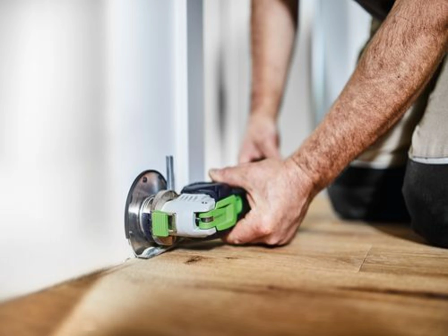 Festool OSC 18 E-Basic Vecturo 18V Li-ion Accu multitool in systainer - met 4.0Ah accu-image