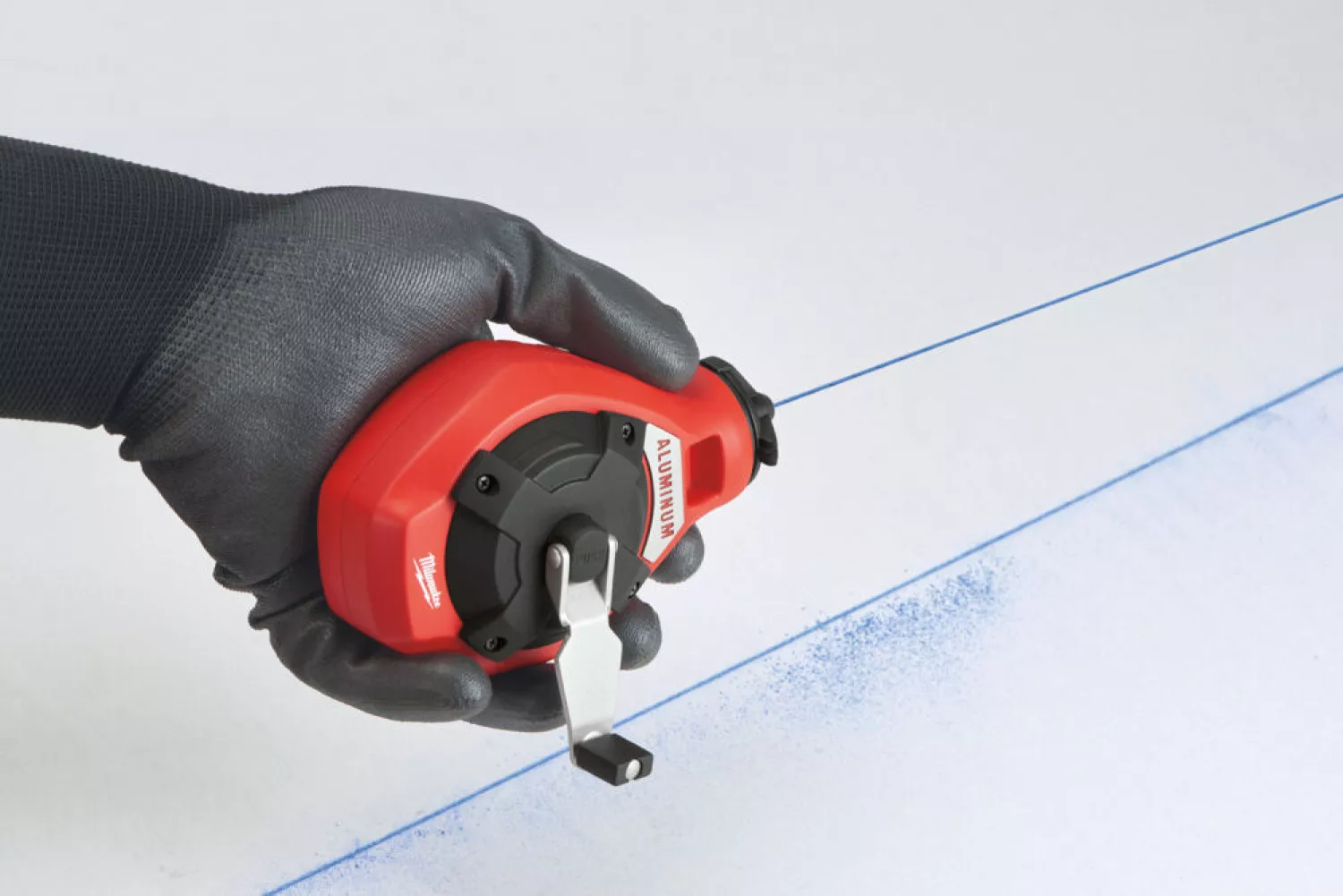 Milwaukee 4932493814 Kit Ligne à tracer 30m - ligne étroite - incl. craie à tracer bleue-image