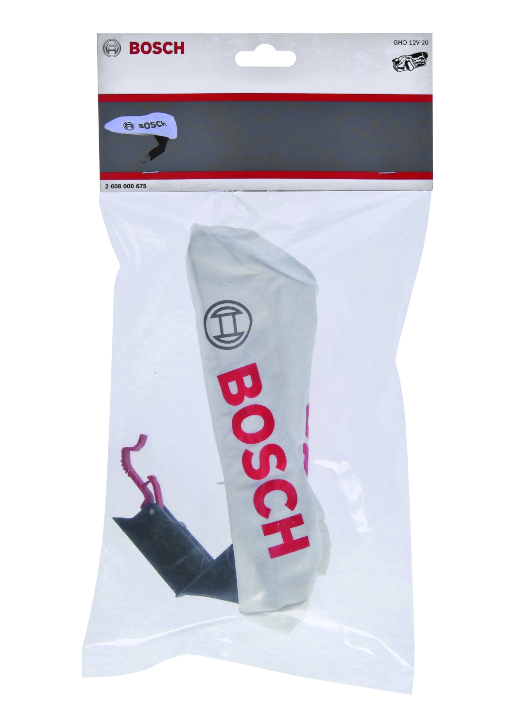 Bosch 2608000675 GHO 12V-20 sac à poussière en lin pour poussière de ponçage-image