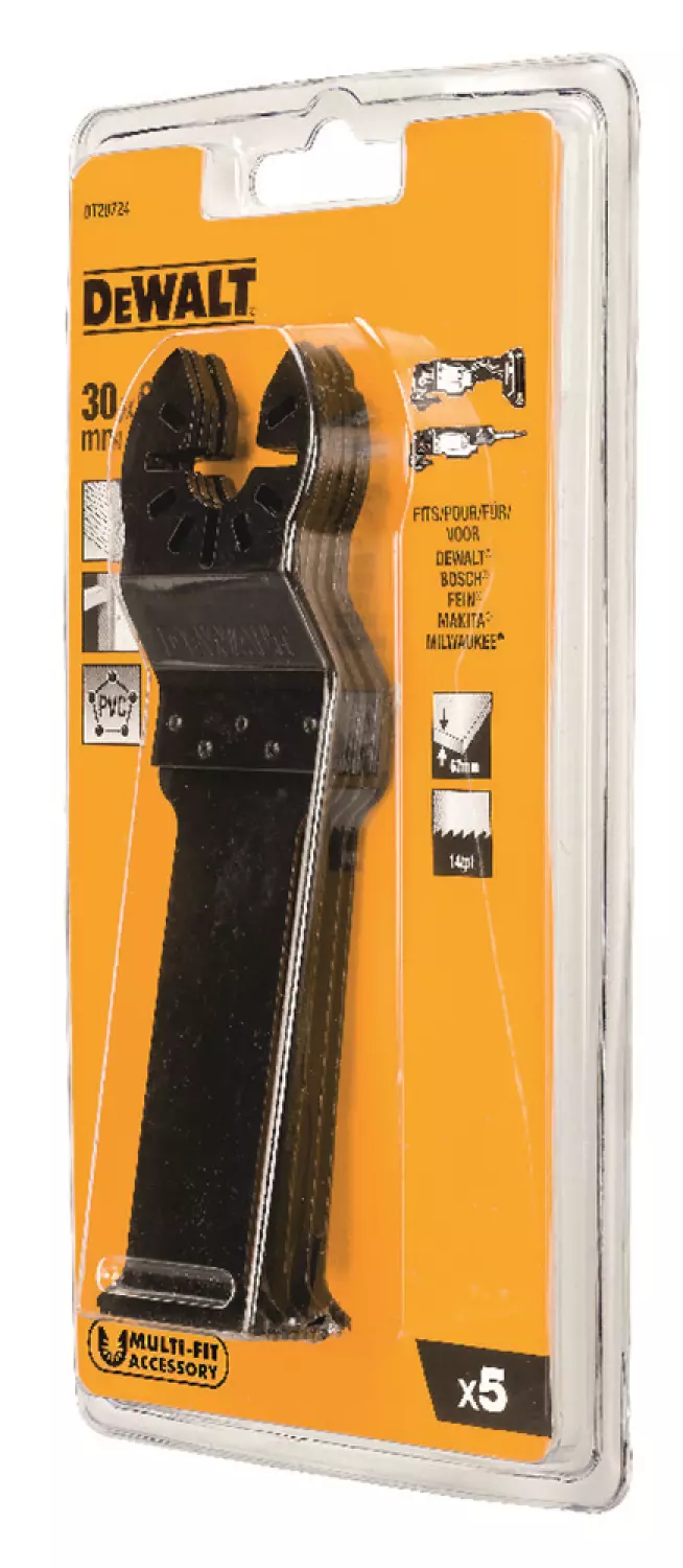 DeWALT DT20724 HCS invalzaagblad voor hard hout - 31mm (5st)-image