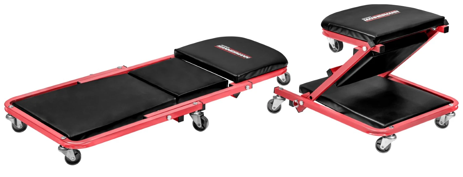 Brüder Mannesmann M00356 Garage Rolbed/Montagekruk - 2-in-1