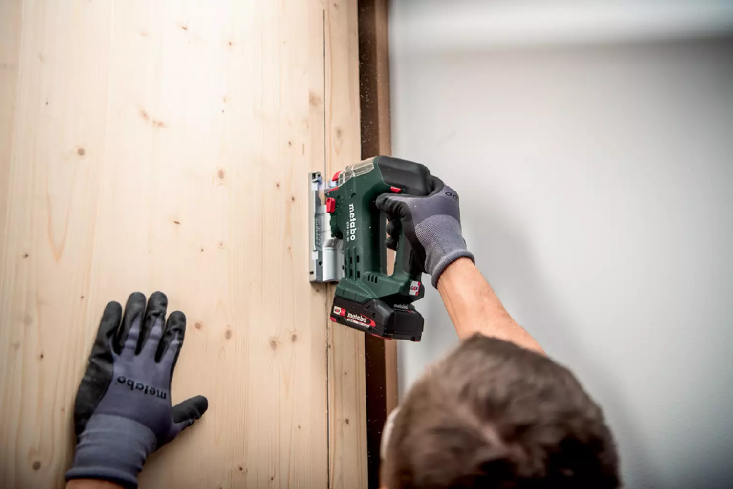 Metabo STB 18 L 90 18V Li-ion Scie sauteuse sans fil - Poignée en D-image