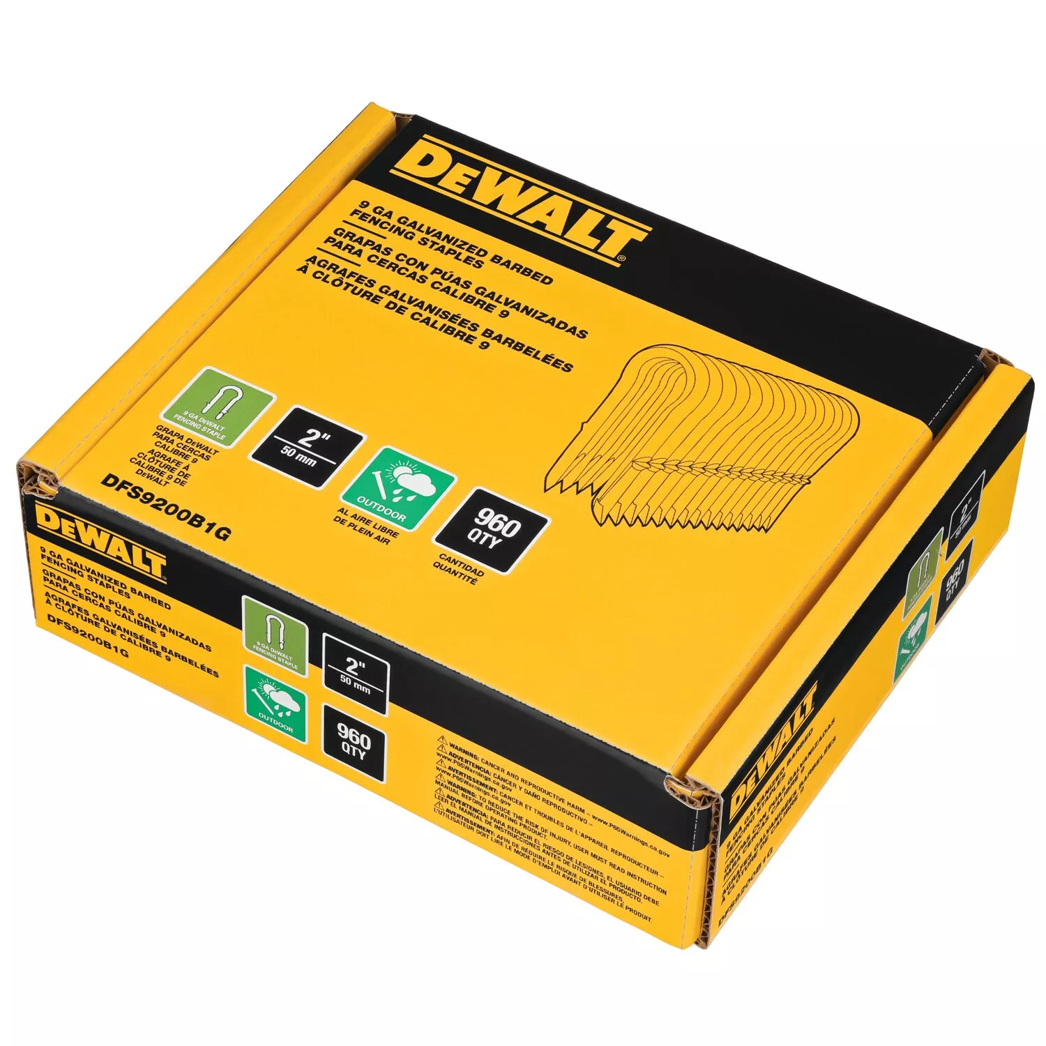 DeWALT DFS9200B1G-QZ Nieten 3.7-4.0mm - 50 - Gegalvaniseerd - 960st-image