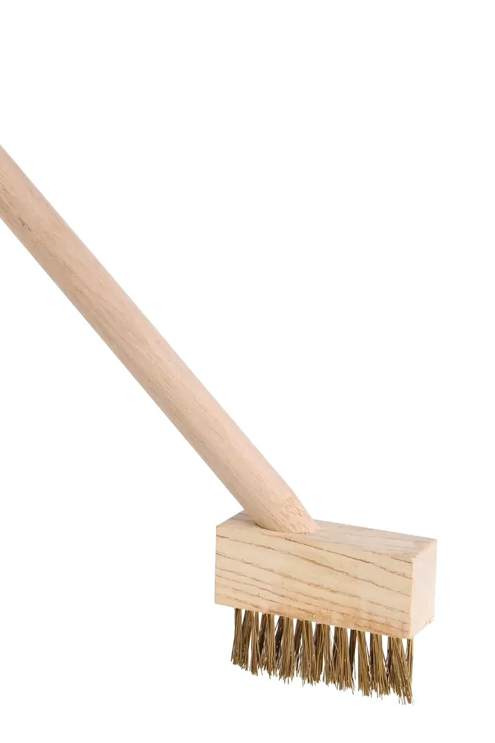 Talen Tools 9337 Onkruidborstel - Goldline - Stalen haren - Houten steel - 140cm