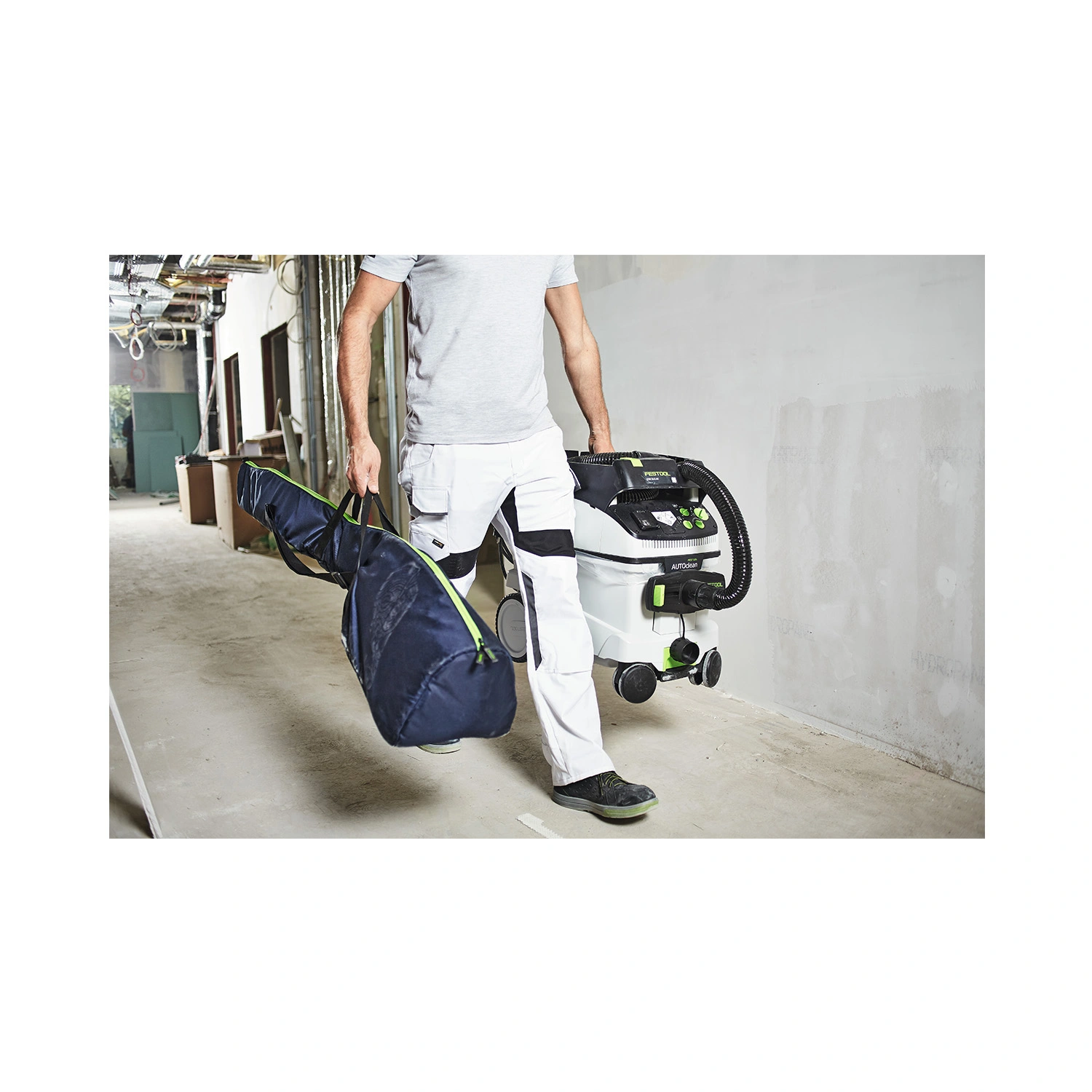 Festool LHS-E 225/CTM36-Set Langnek-schuurmachine en stofzuigerset