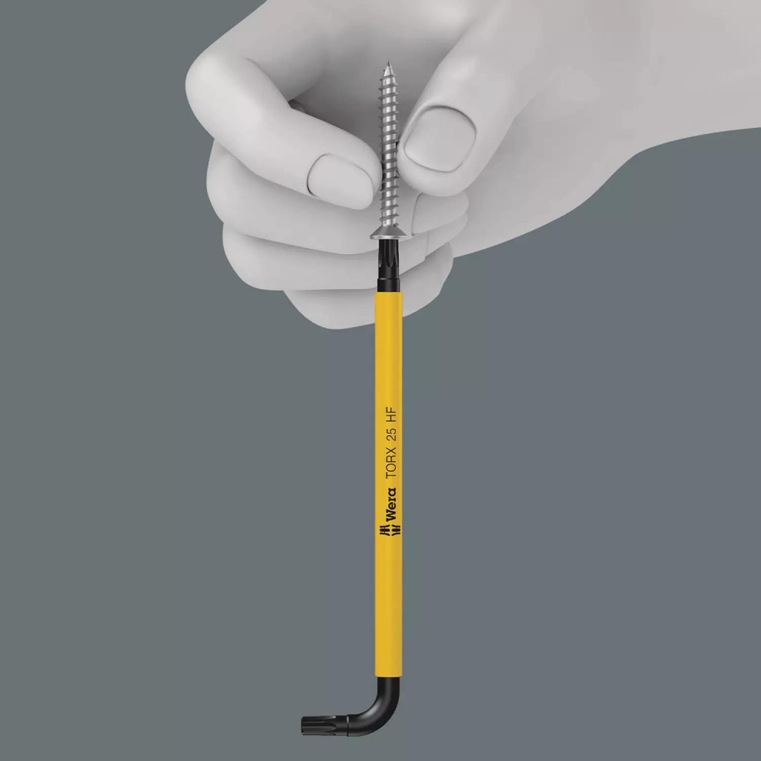 Wera 967/9 TX Multicolour HF 1 Clés mâles coudées TORX® HF avec fonction de retenue, 9 pièces-image