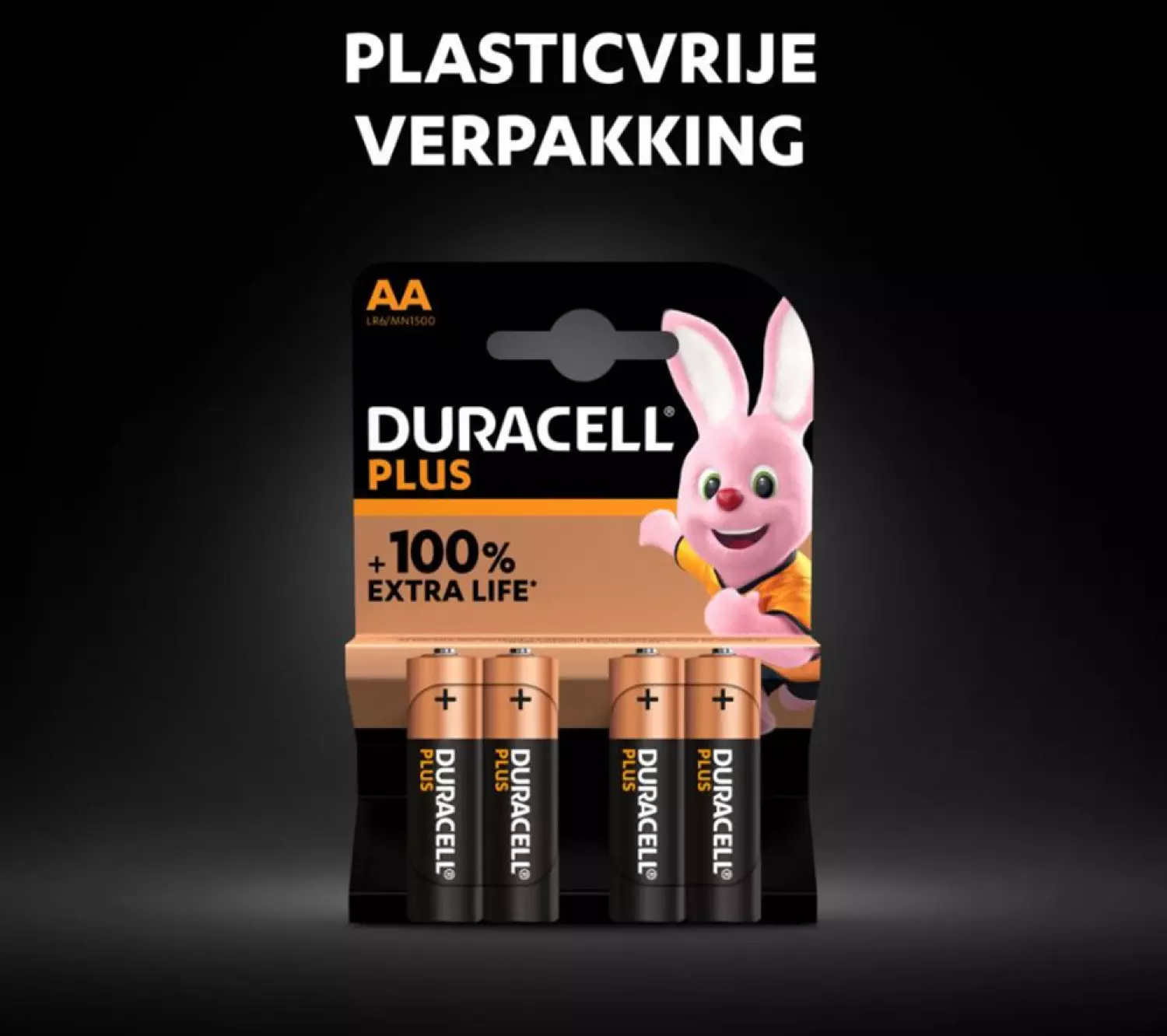 Duracell D140899 Pile alcaline Plus AA - 8 pièces-image