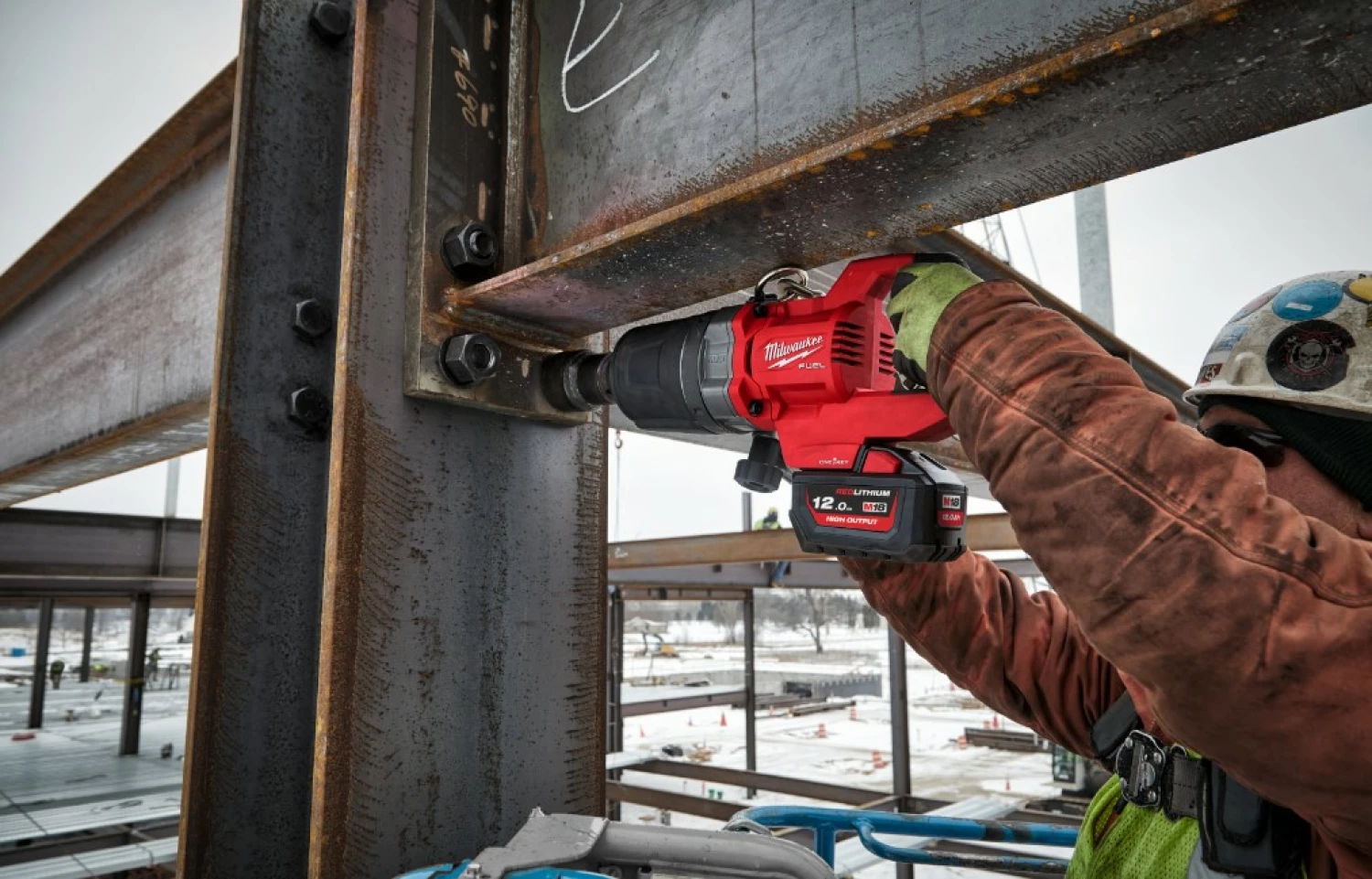 Milwaukee M18 ONEFHIWF1DS-0C 18V Li-ion accu Slagmoersleutel met frictiering body in koffer - 1" - 2576Nm-image